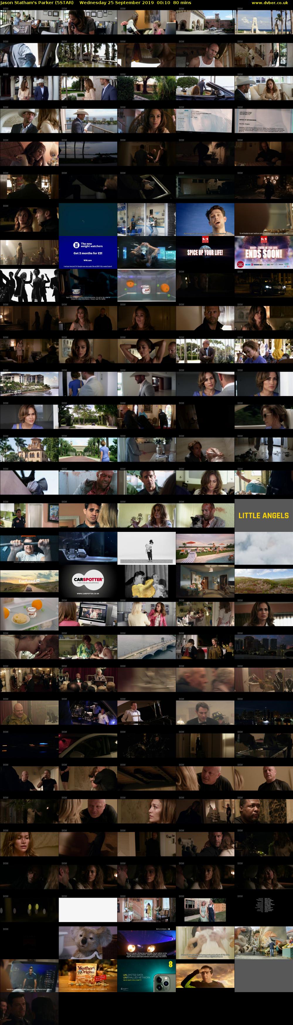 Jason Statham's Parker (5STAR) Wednesday 25 September 2019 00:10 - 01:30