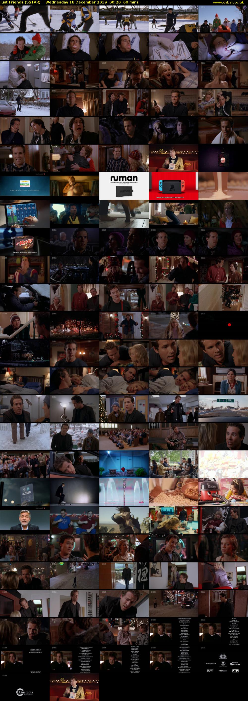 Just Friends (5STAR) Wednesday 18 December 2019 00:20 - 01:20