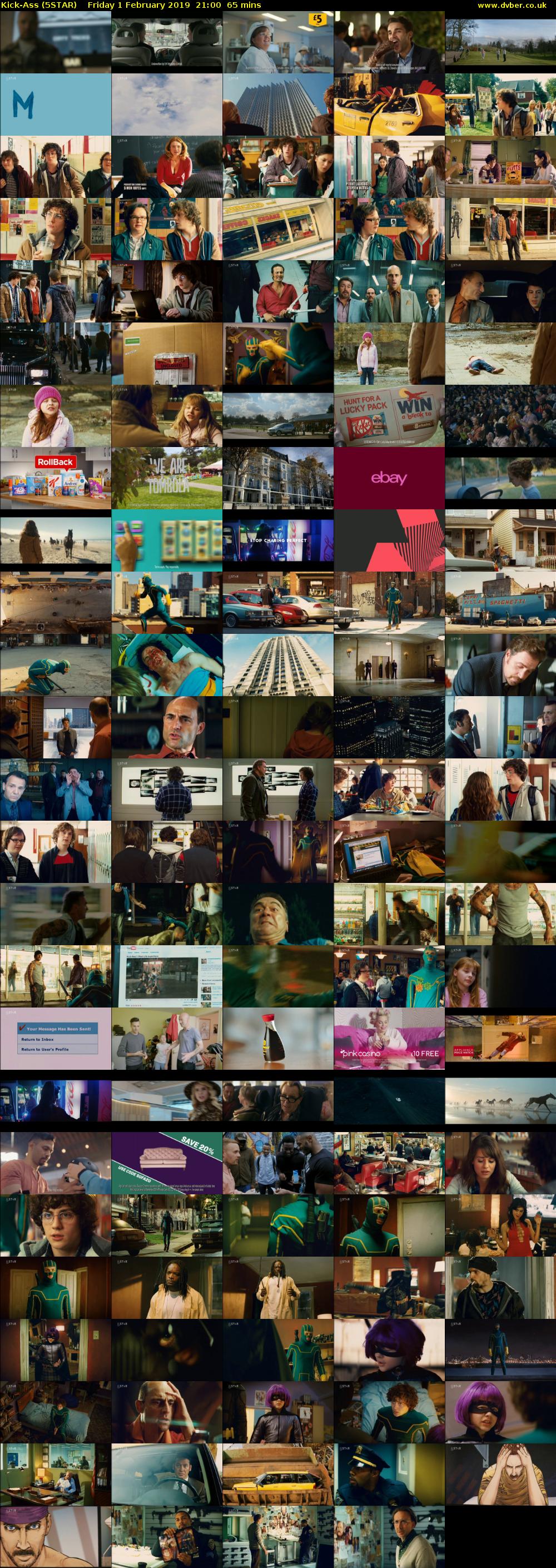 Kick-Ass (5STAR) Friday 1 February 2019 21:00 - 22:05