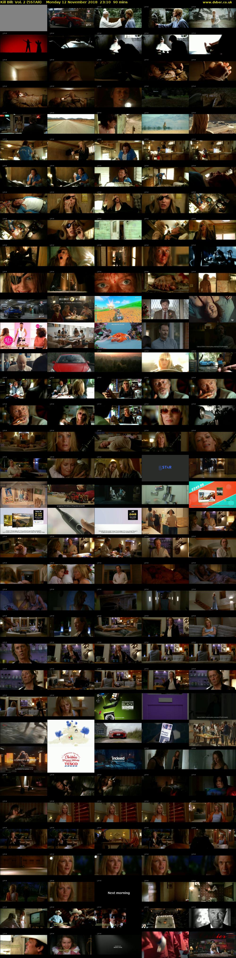 Kill Bill: Vol. 2 (5STAR) Monday 12 November 2018 23:10 - 00:40