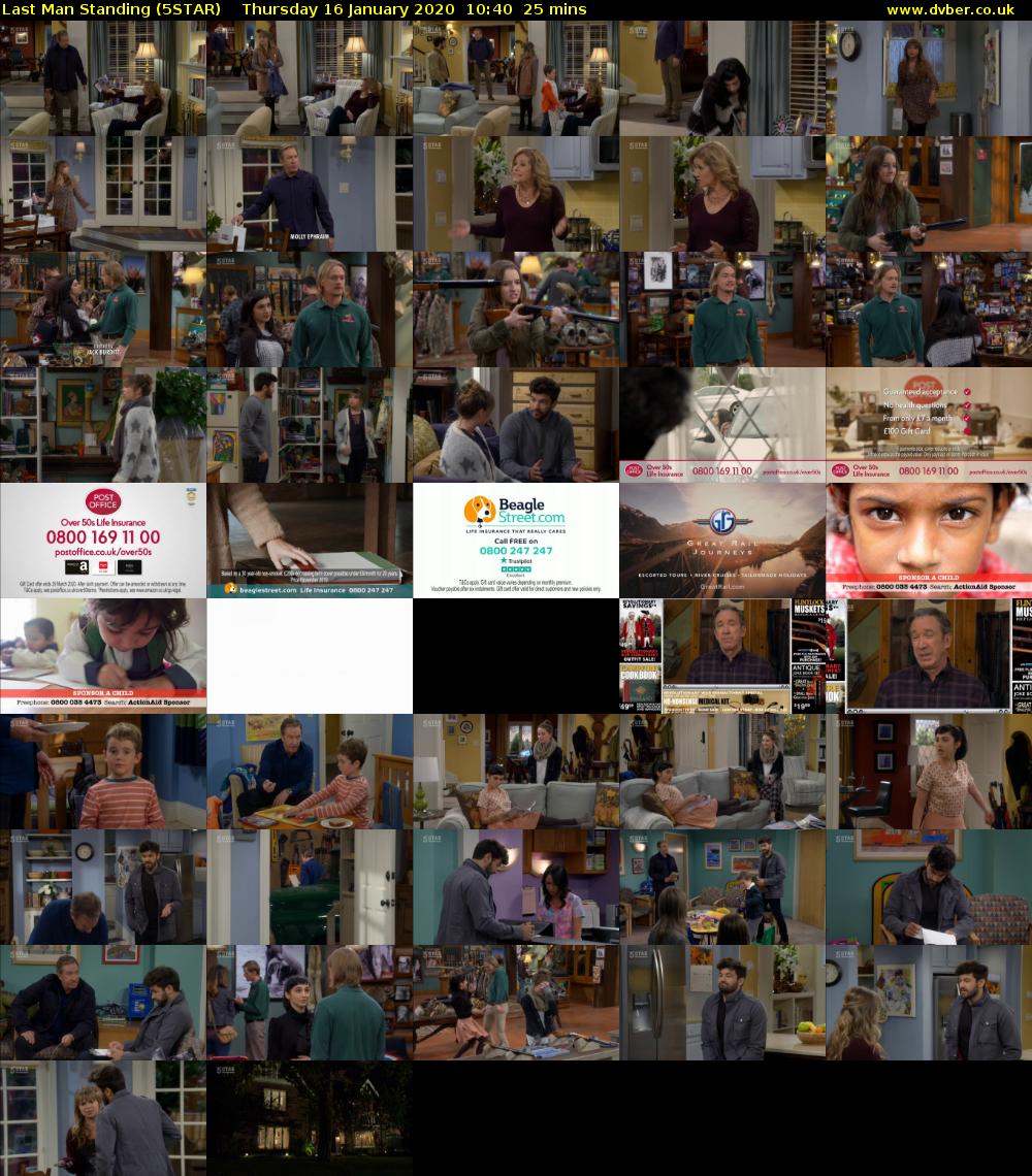 Last Man Standing (5STAR) Thursday 16 January 2020 10:40 - 11:05