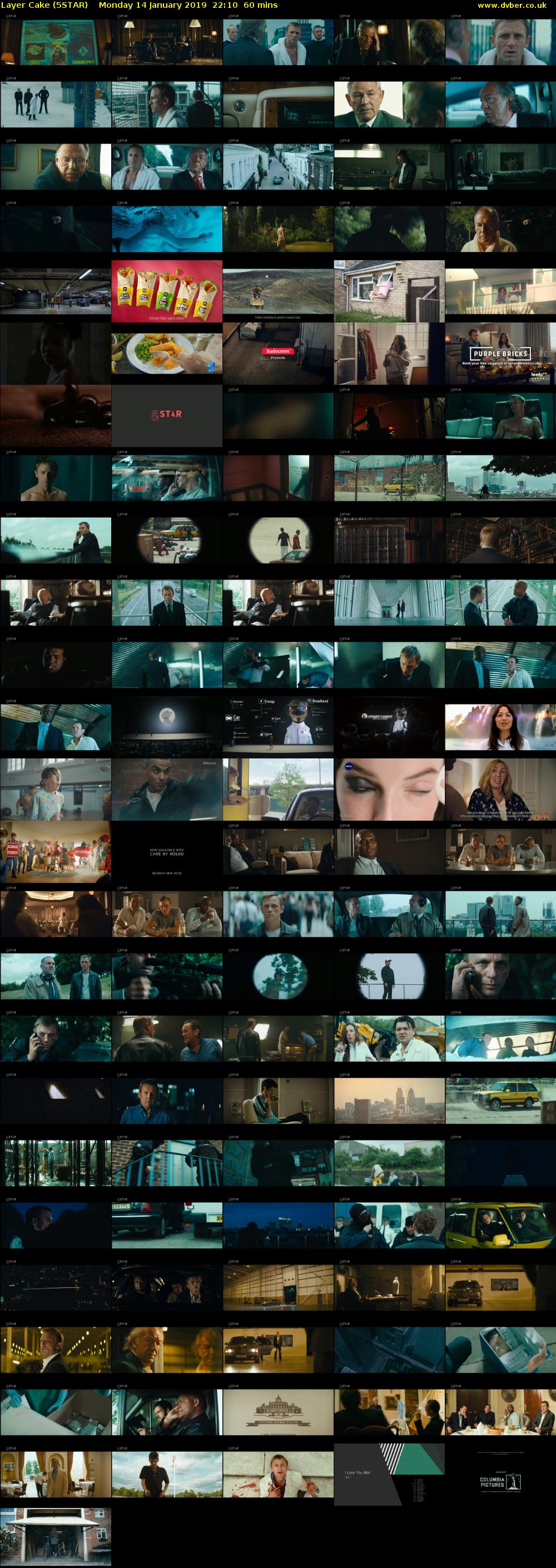 Layer Cake (5STAR) Monday 14 January 2019 22:10 - 23:10