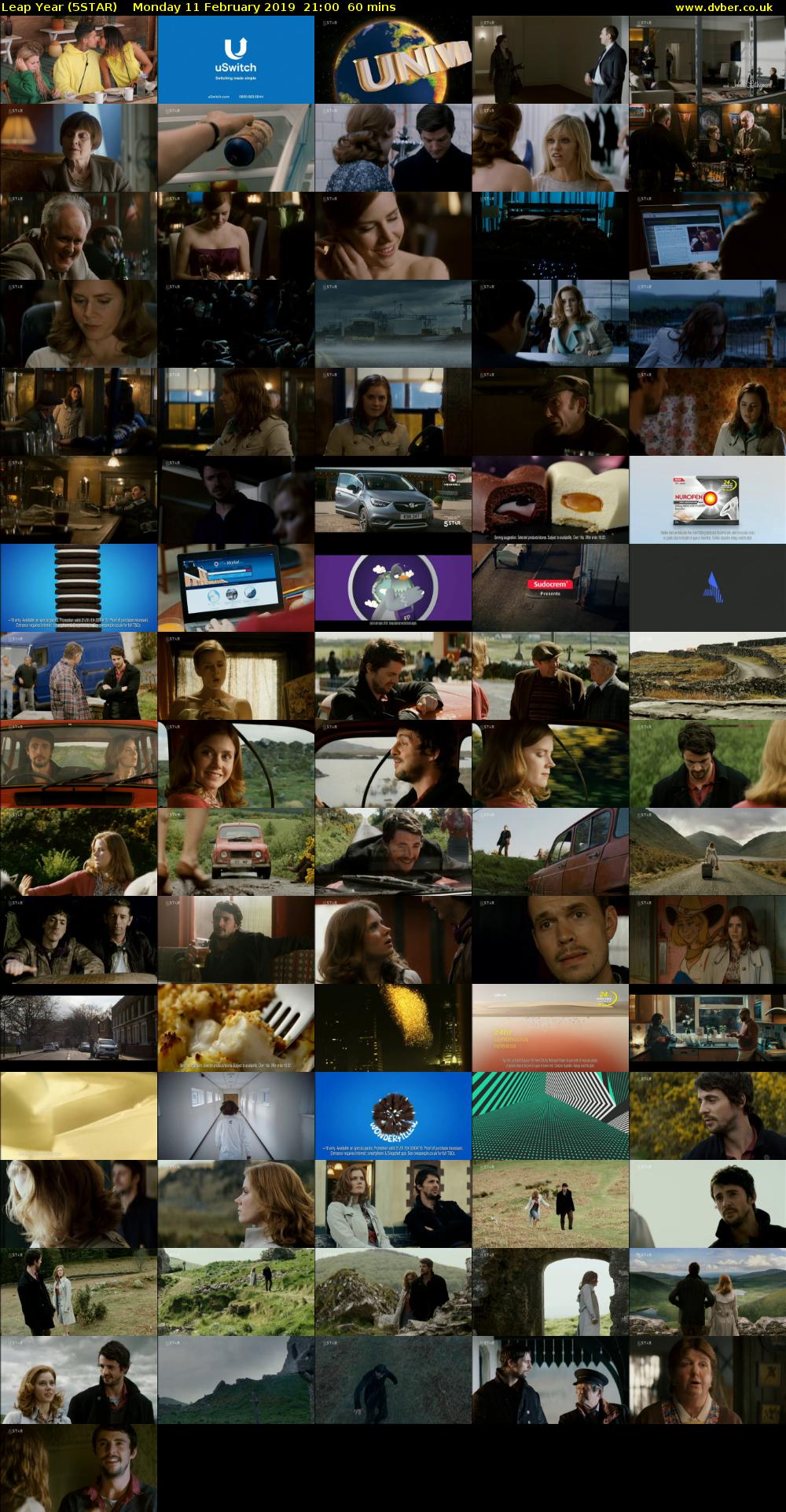 Leap Year (5STAR) Monday 11 February 2019 21:00 - 22:00
