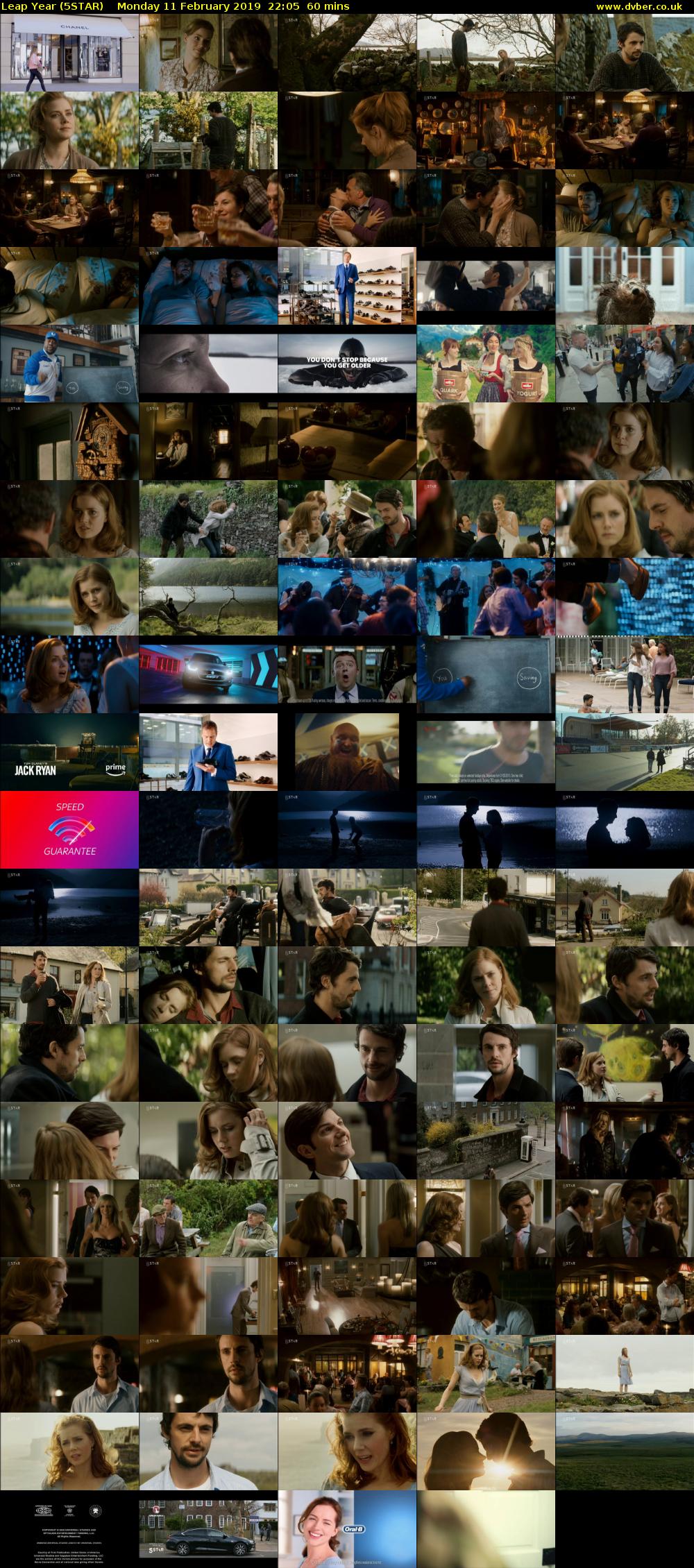 Leap Year (5STAR) Monday 11 February 2019 22:05 - 23:05