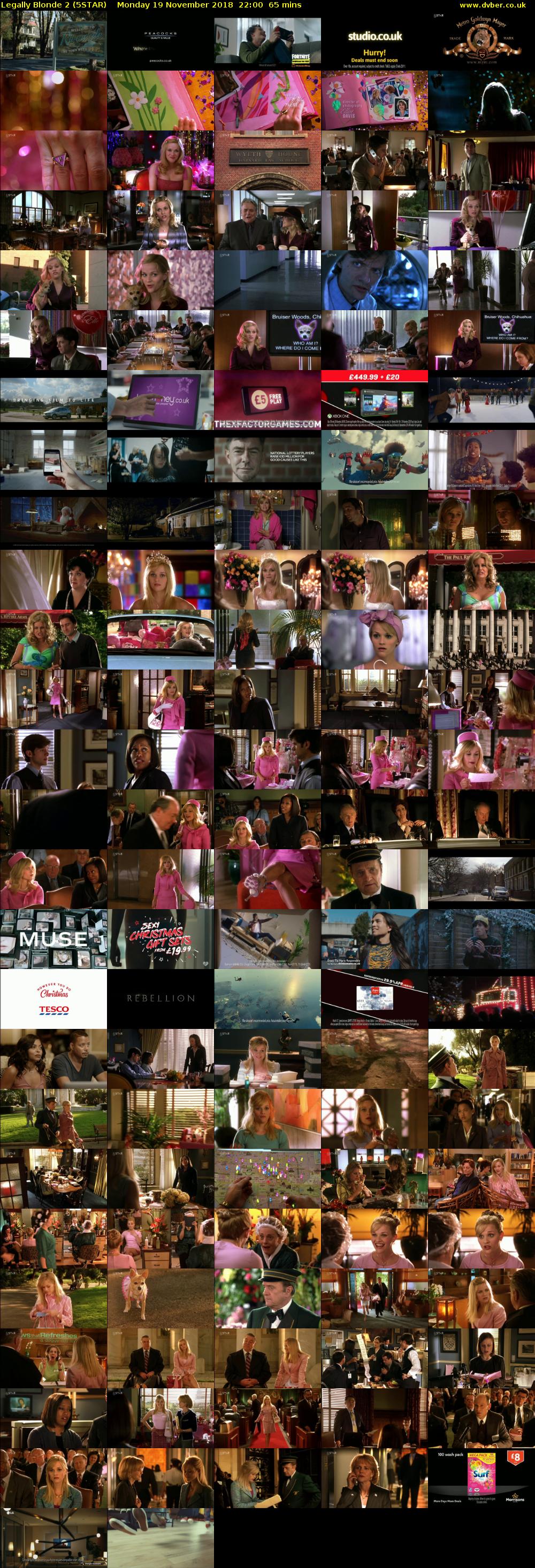 Legally Blonde 2 (5STAR) Monday 19 November 2018 22:00 - 23:05