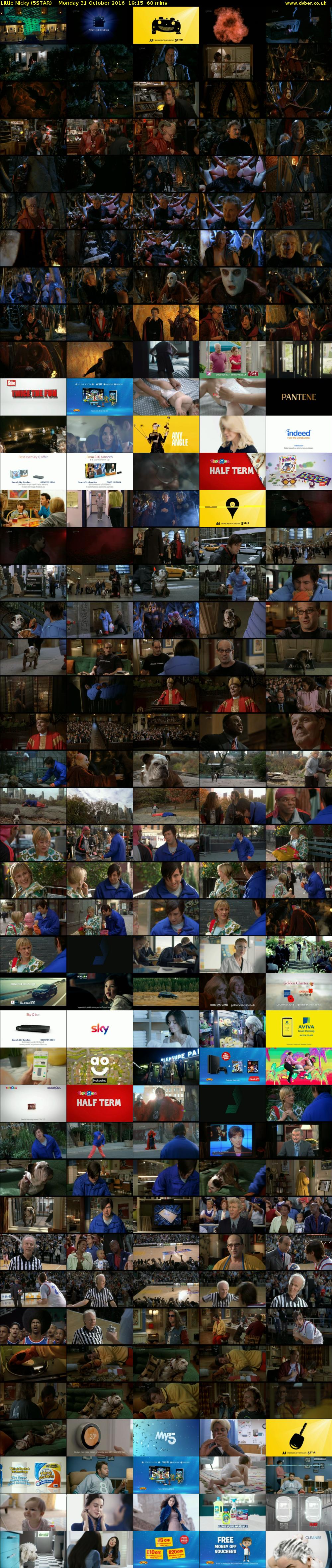 Little Nicky (5STAR) Monday 31 October 2016 19:15 - 20:15