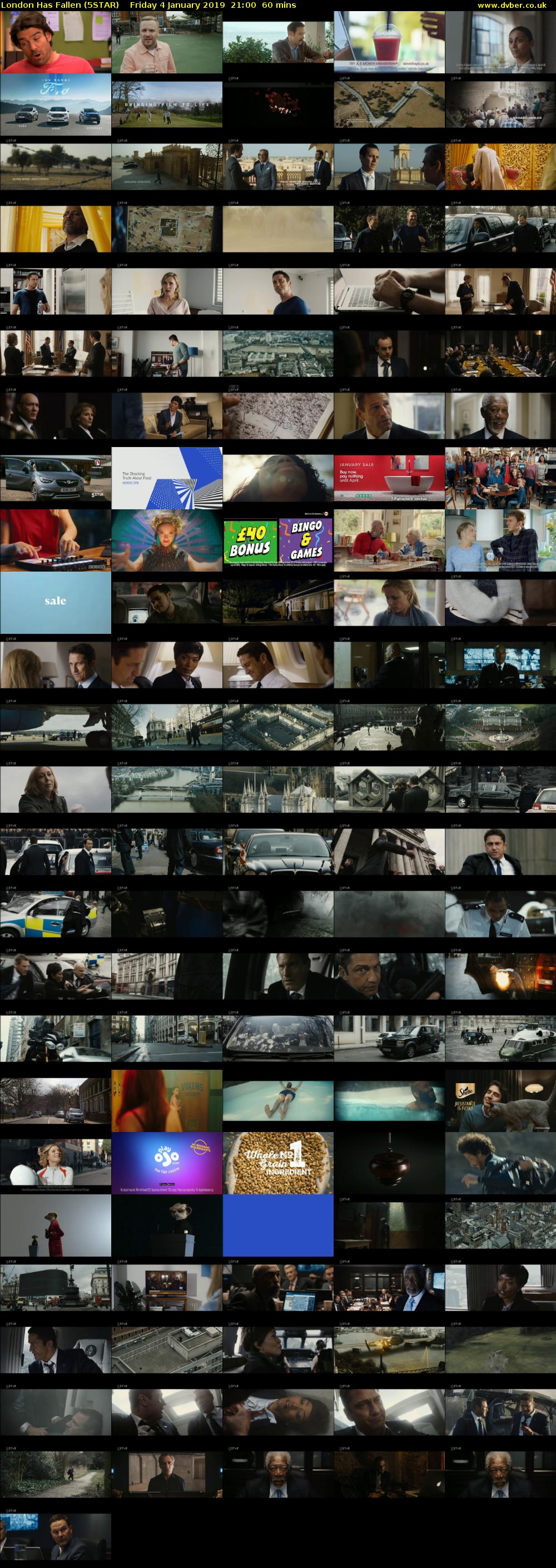 London Has Fallen (5STAR) Friday 4 January 2019 21:00 - 22:00