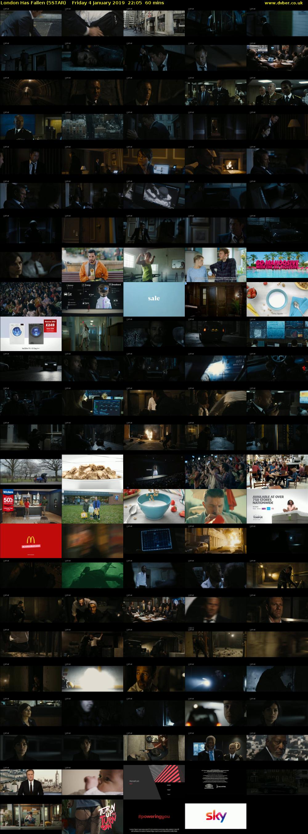 London Has Fallen (5STAR) Friday 4 January 2019 22:05 - 23:05