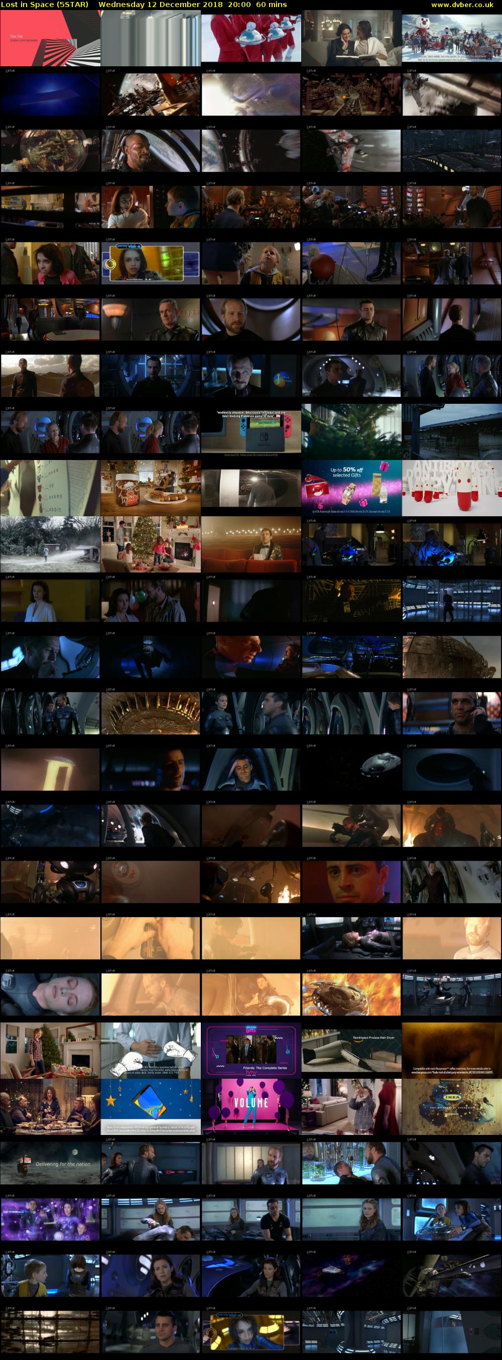 Lost In Space (5STAR) Wednesday 12 December 2018 20:00 - 21:00