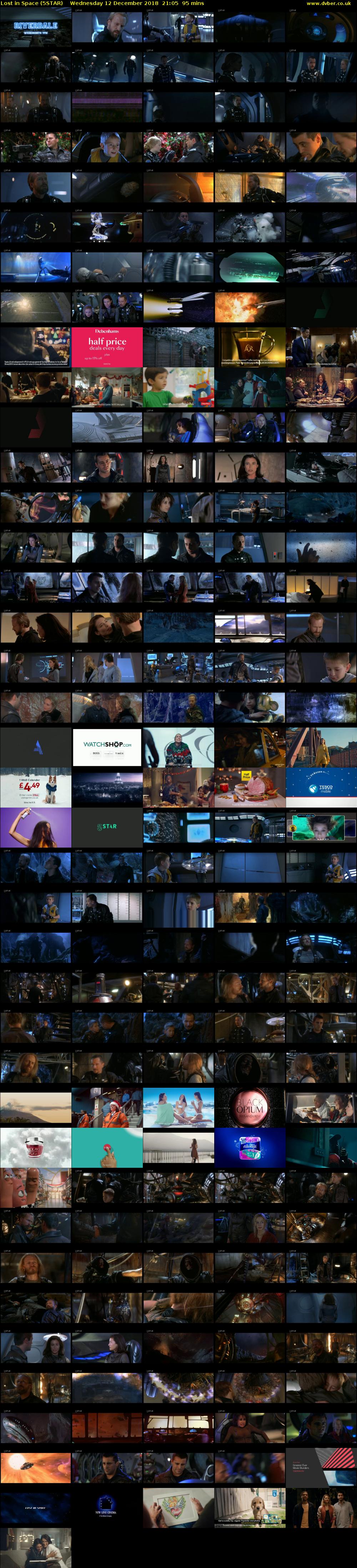 Lost In Space (5STAR) Wednesday 12 December 2018 21:05 - 22:40