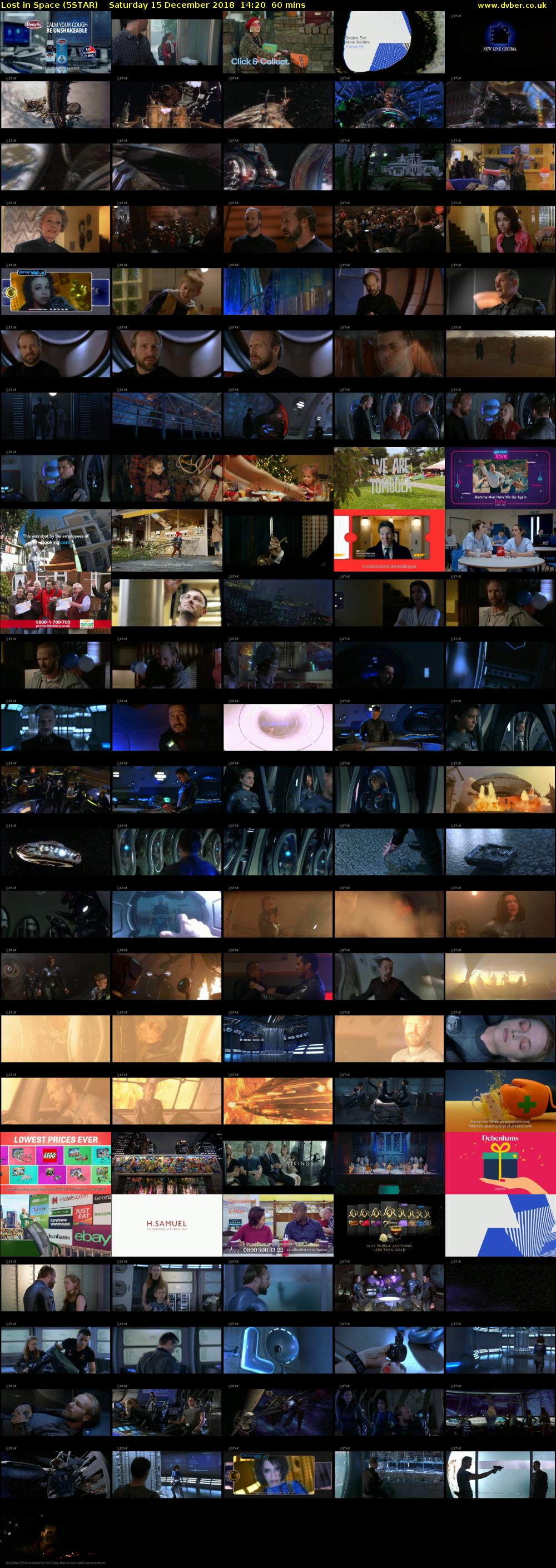 Lost In Space (5STAR) Saturday 15 December 2018 14:20 - 15:20