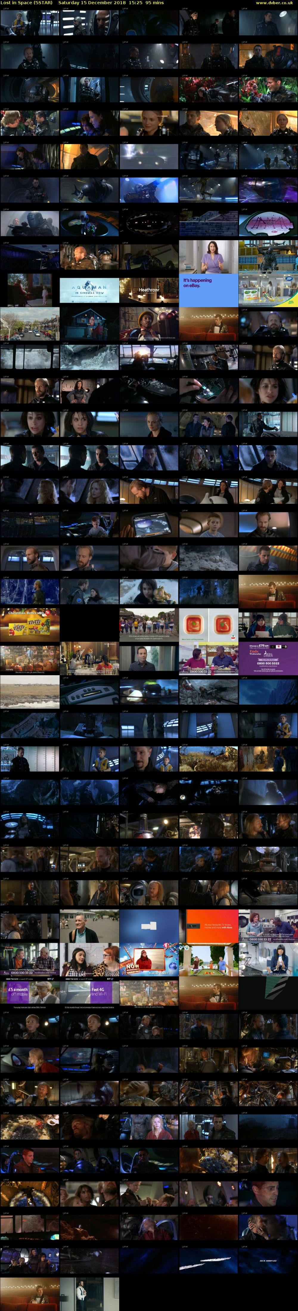 Lost In Space (5STAR) Saturday 15 December 2018 15:25 - 17:00