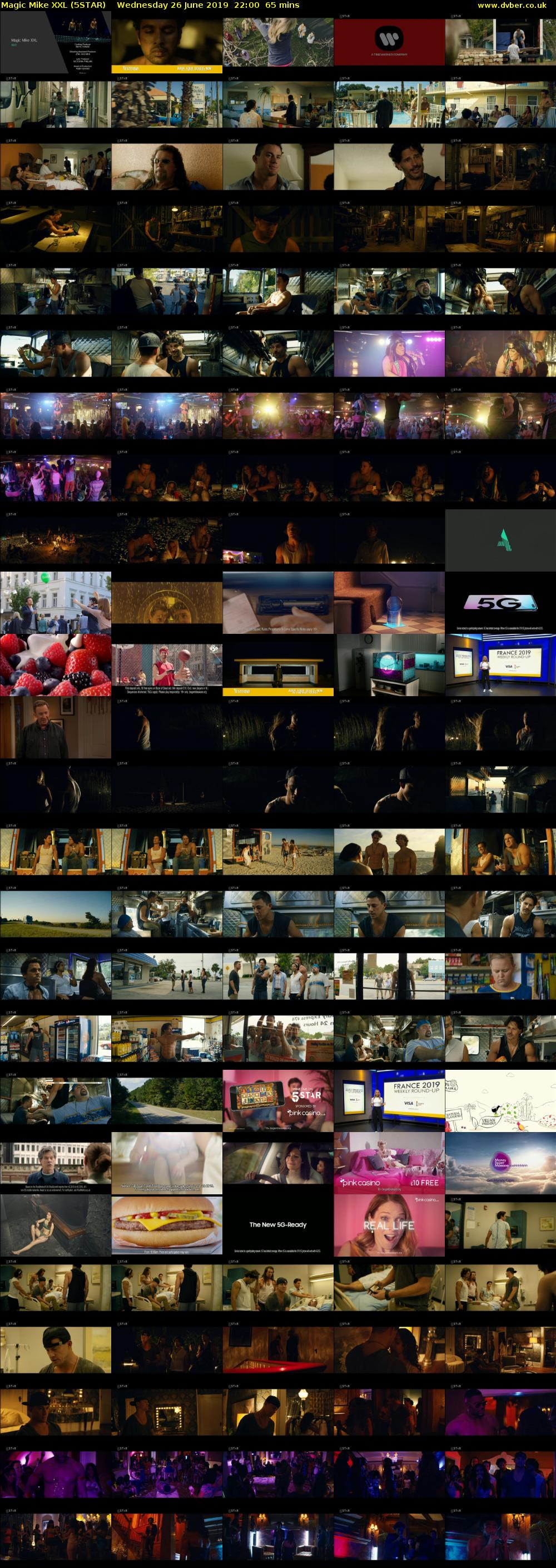 Magic Mike XXL (5STAR) Wednesday 26 June 2019 22:00 - 23:05