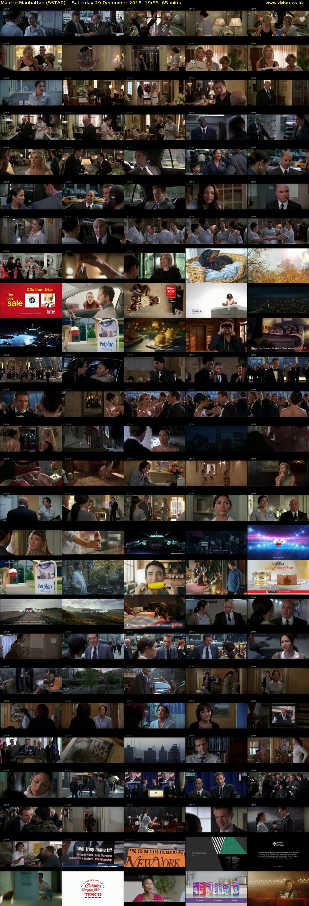 Maid in Manhattan (5STAR) Saturday 29 December 2018 19:55 - 21:00