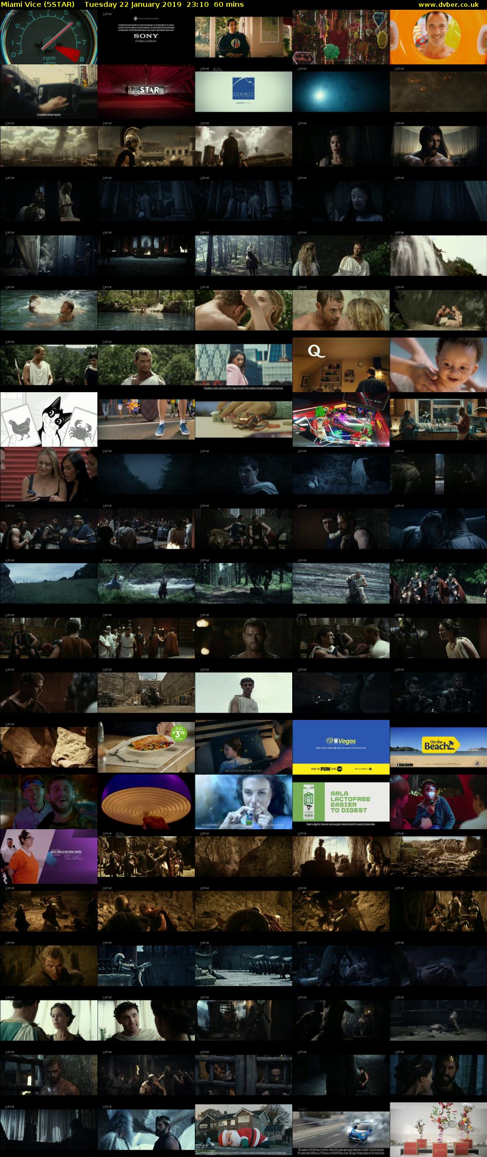 Miami Vice (5STAR) Tuesday 22 January 2019 23:10 - 00:10