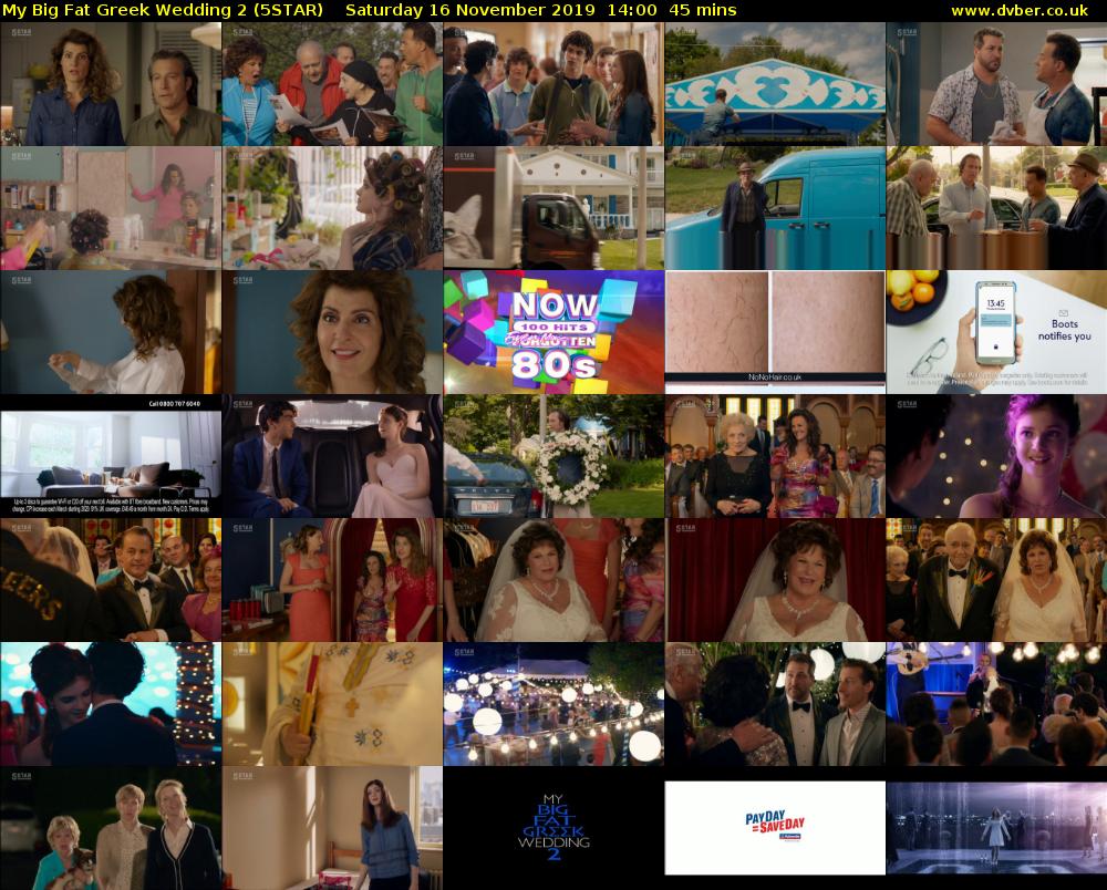 My Big Fat Greek Wedding 2 (5STAR) Saturday 16 November 2019 14:00 - 14:45