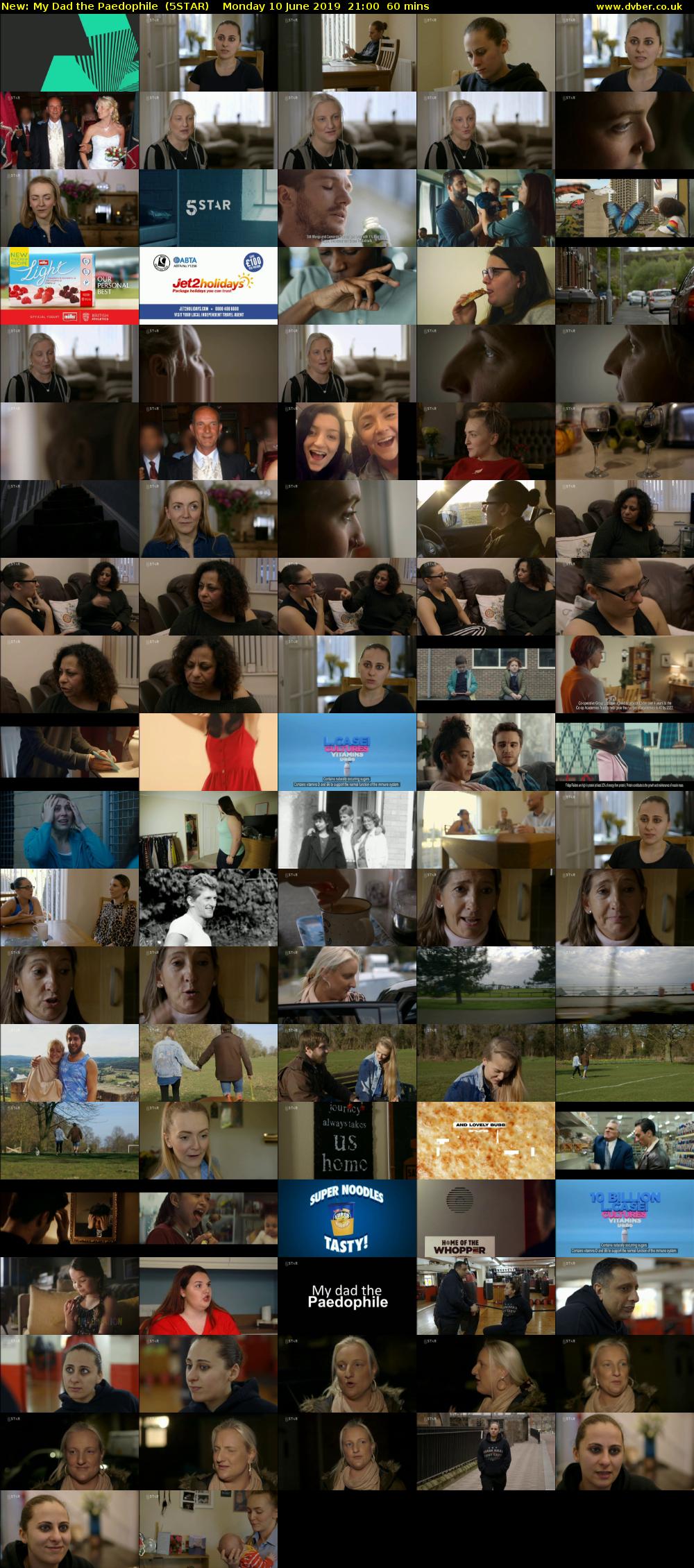 My Dad the Paedophile (5STAR) Monday 10 June 2019 21:00 - 22:00