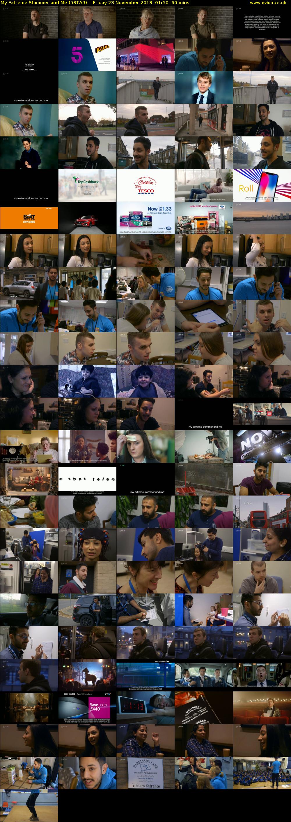 My Extreme Stammer and Me (5STAR) Friday 23 November 2018 01:50 - 02:50