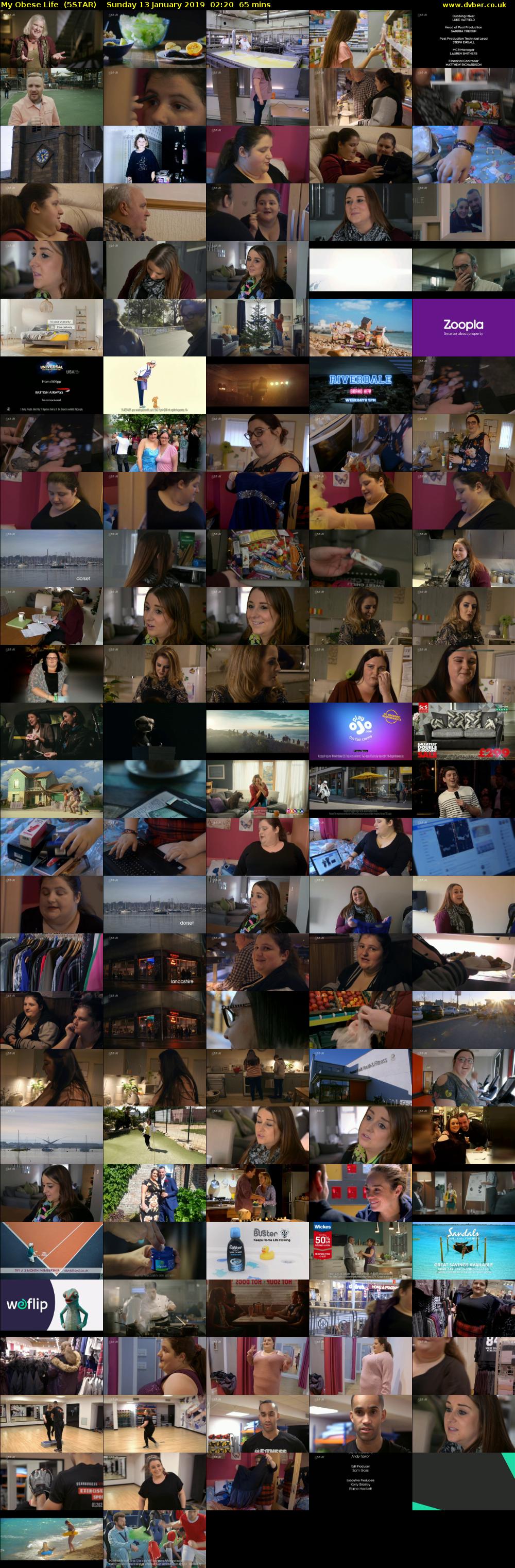 My Obese Life  (5STAR) Sunday 13 January 2019 02:20 - 03:25