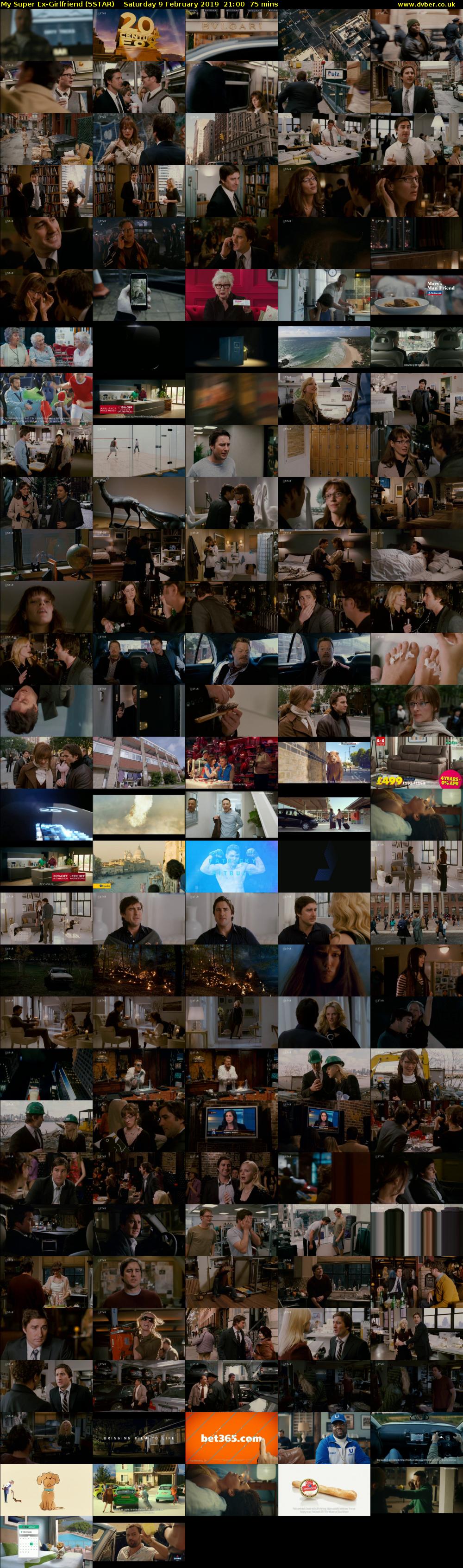 My Super Ex-Girlfriend (5STAR) Saturday 9 February 2019 21:00 - 22:15