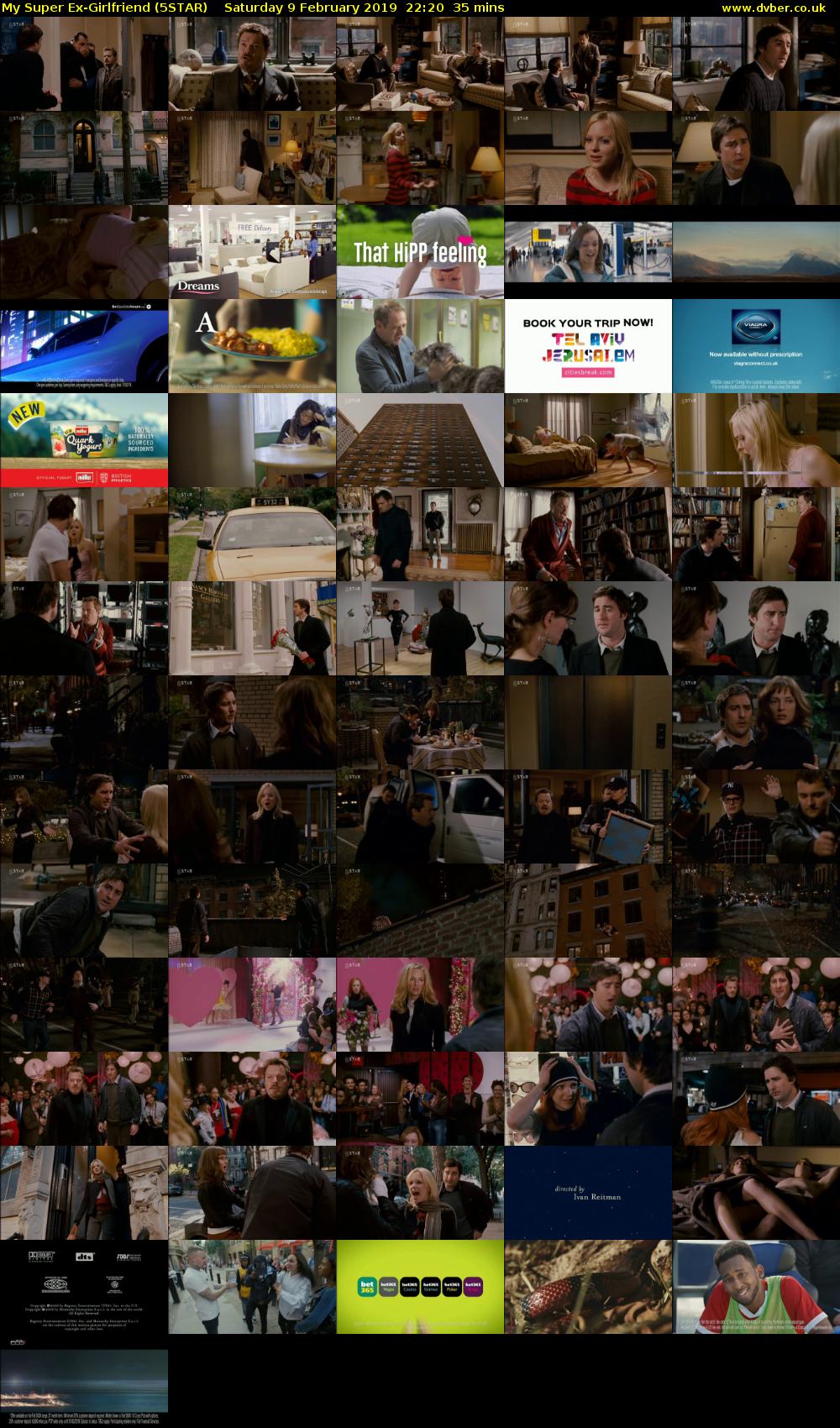 My Super Ex-Girlfriend (5STAR) Saturday 9 February 2019 22:20 - 22:55