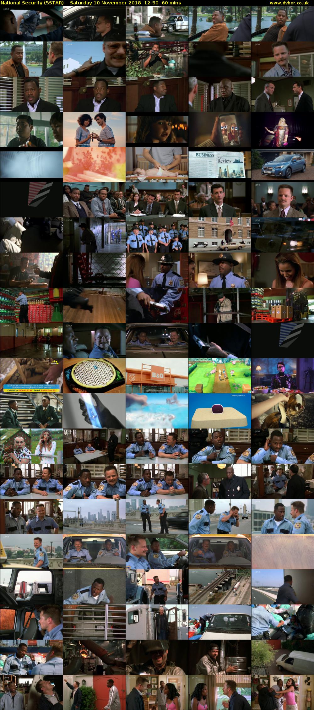 National Security (5STAR) Saturday 10 November 2018 12:50 - 13:50