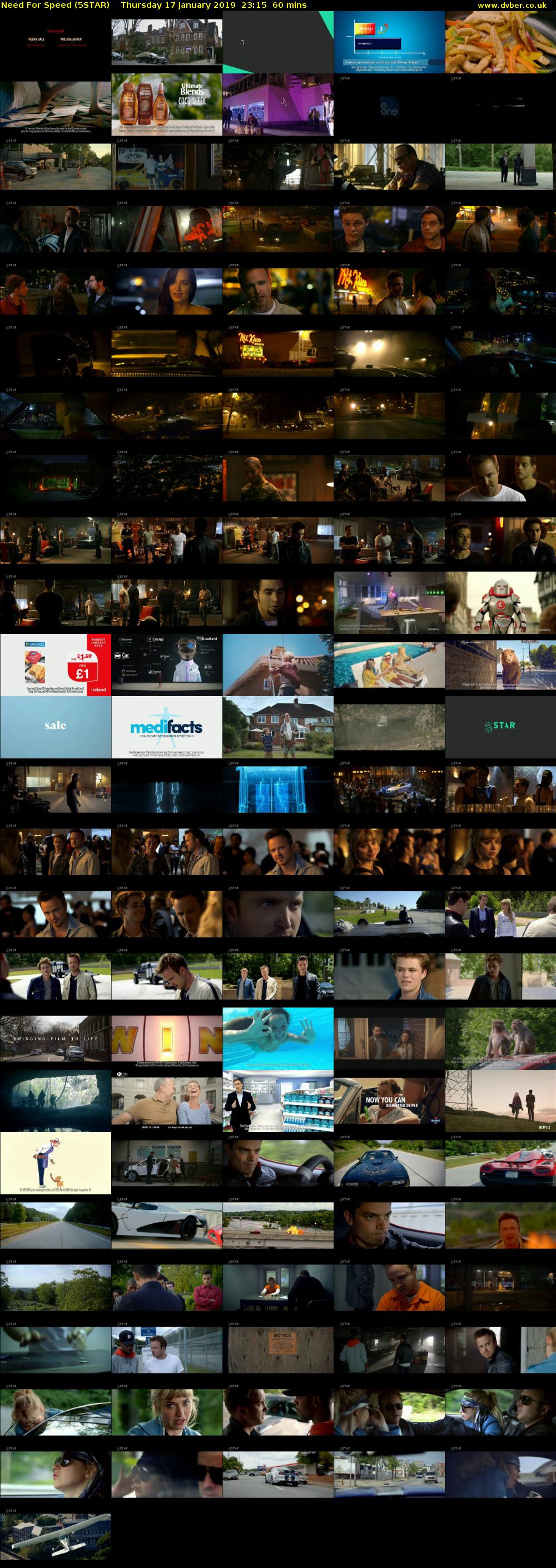 Need For Speed (5STAR) Thursday 17 January 2019 23:15 - 00:15