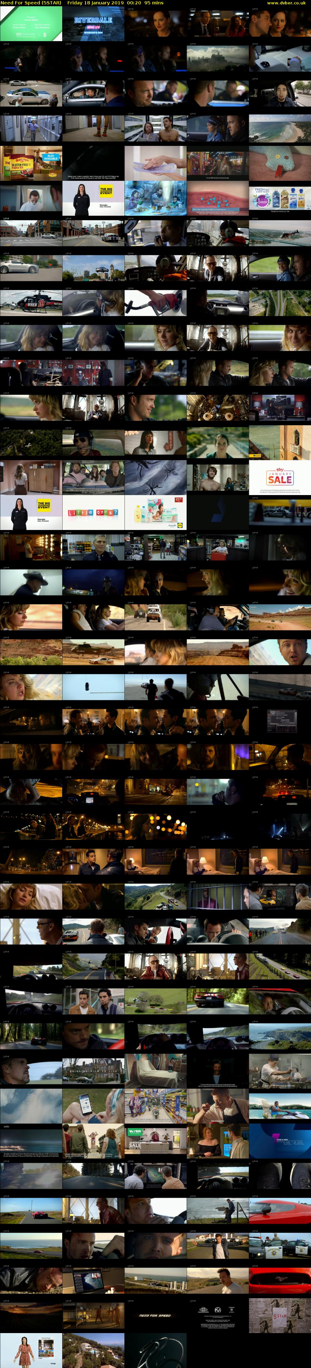Need For Speed (5STAR) Friday 18 January 2019 00:20 - 01:55