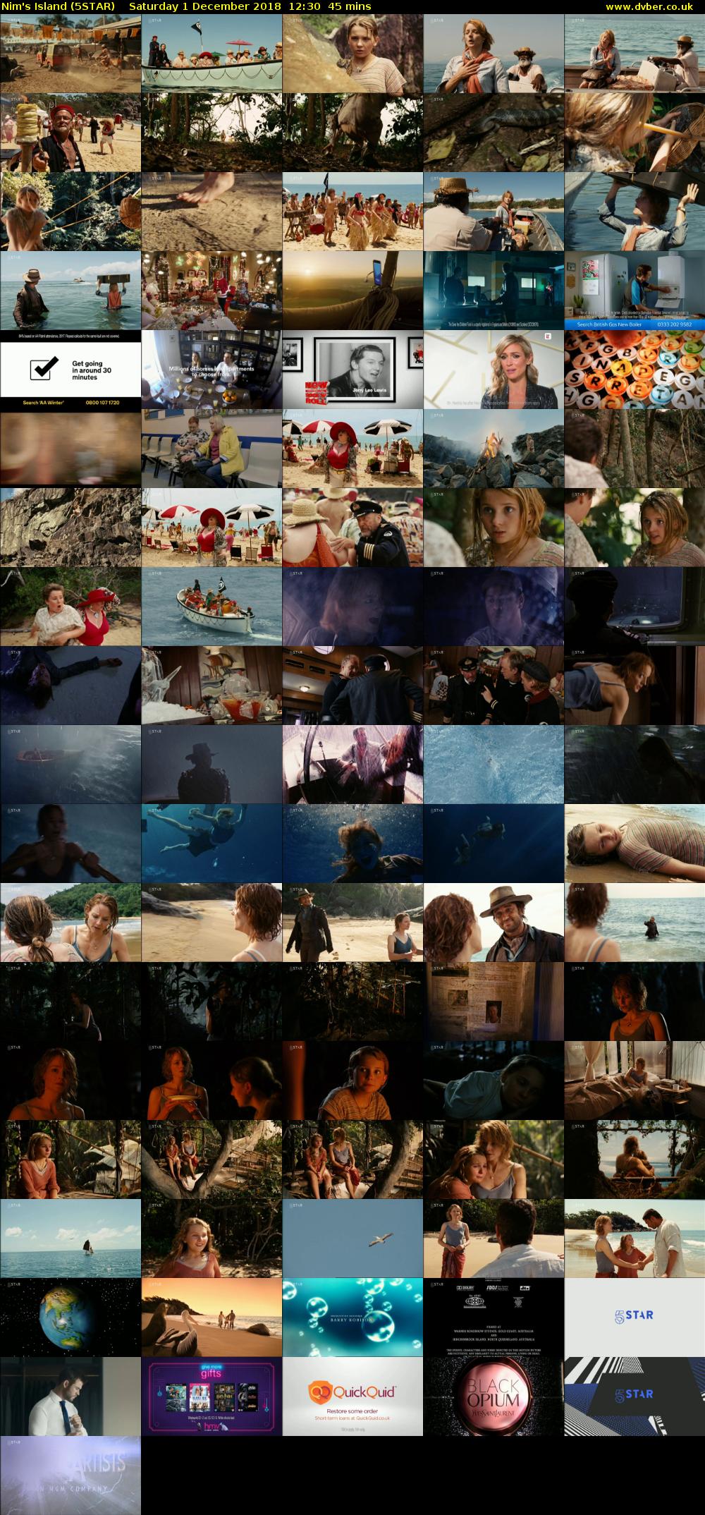 Nim's Island (5STAR) Saturday 1 December 2018 12:30 - 13:15