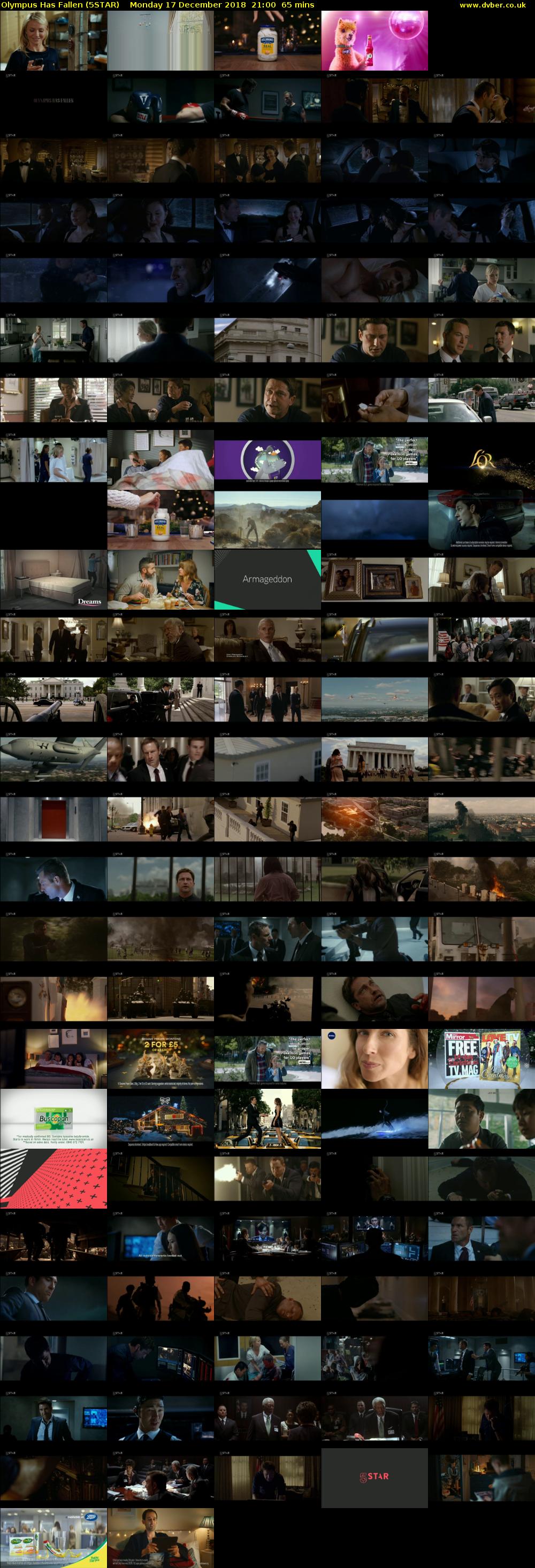 Olympus Has Fallen (5STAR) Monday 17 December 2018 21:00 - 22:05