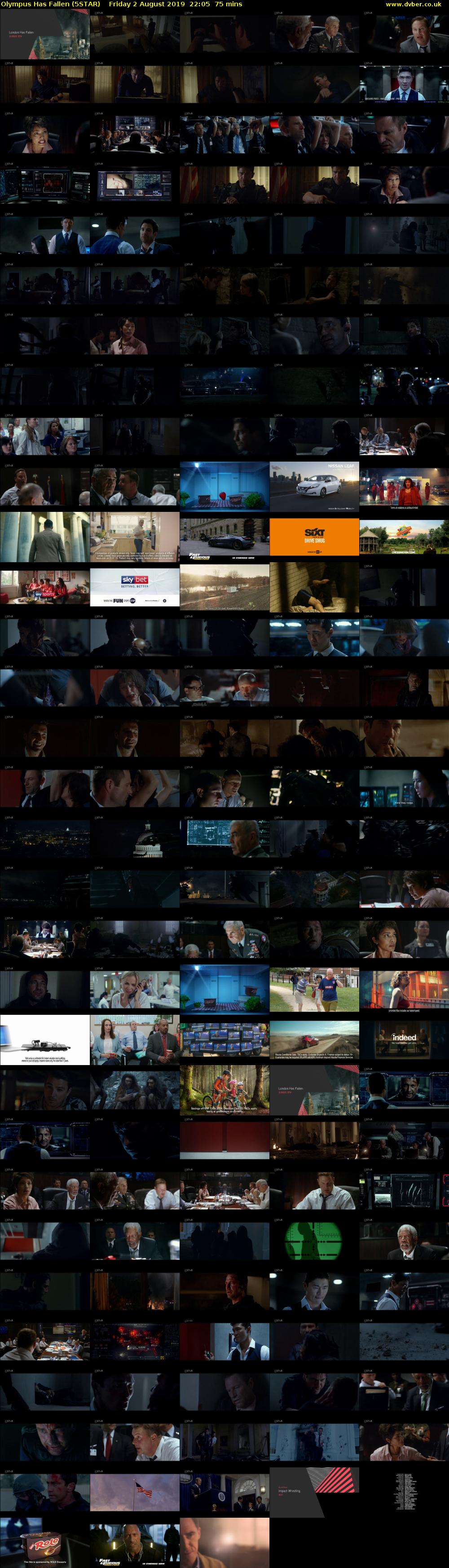 Olympus Has Fallen (5STAR) Friday 2 August 2019 22:05 - 23:20