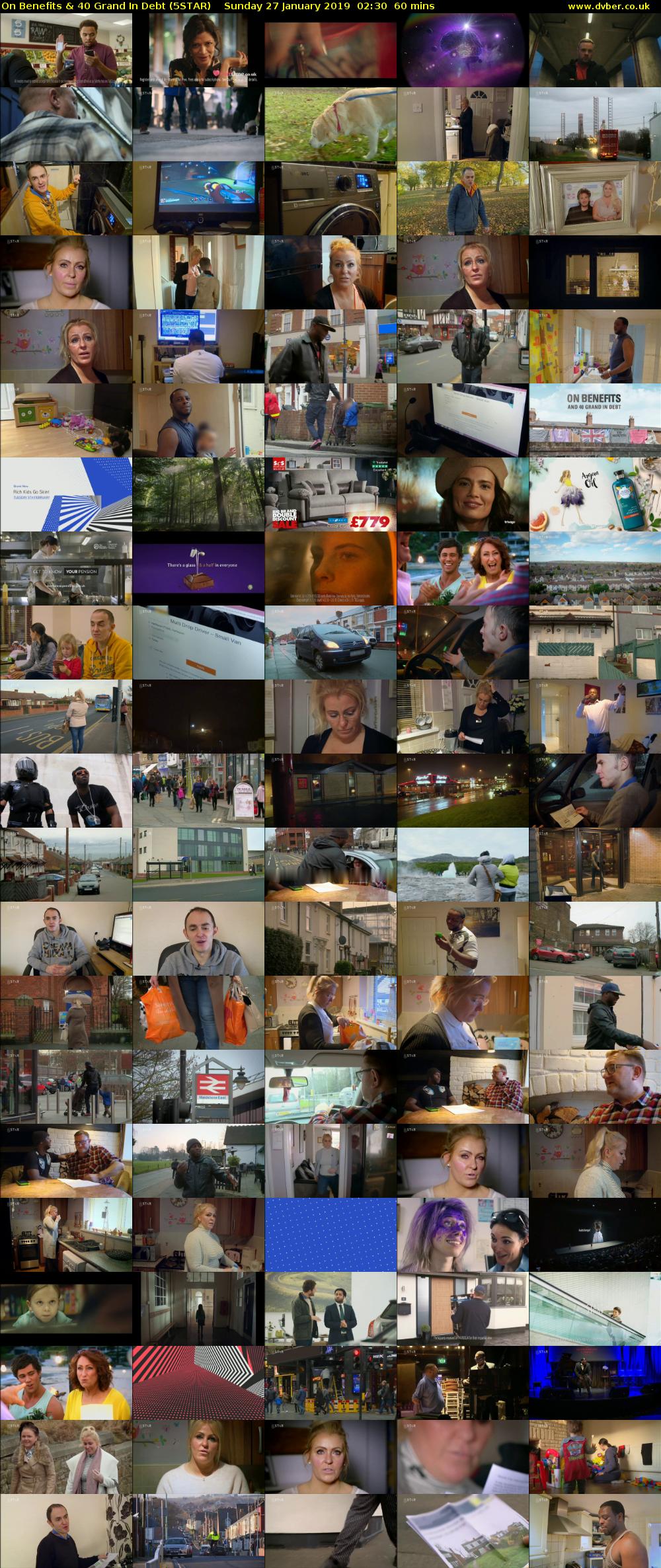 On Benefits & 40 Grand In Debt (5STAR) Sunday 27 January 2019 02:30 - 03:30