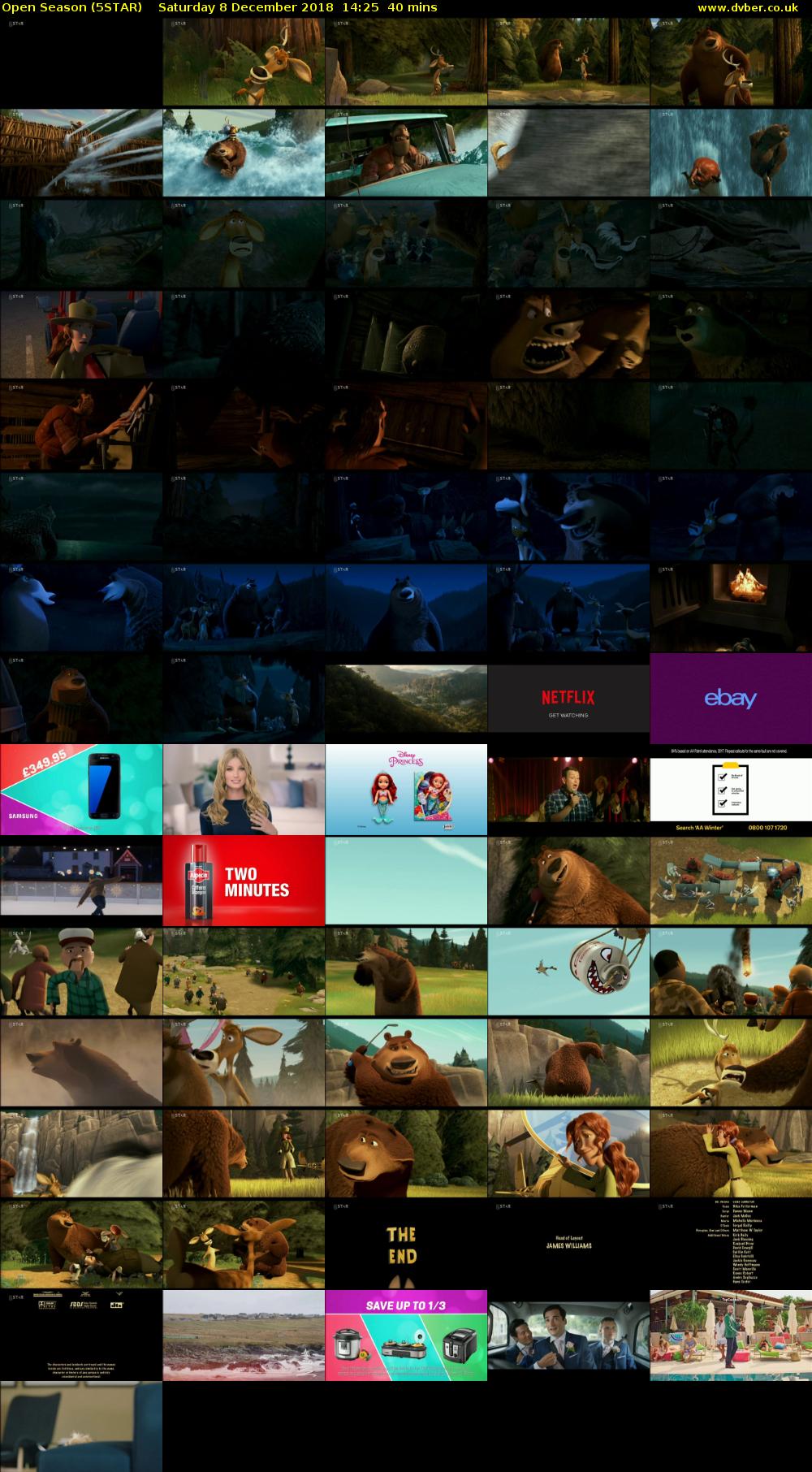 Open Season (5STAR) Saturday 8 December 2018 14:25 - 15:05