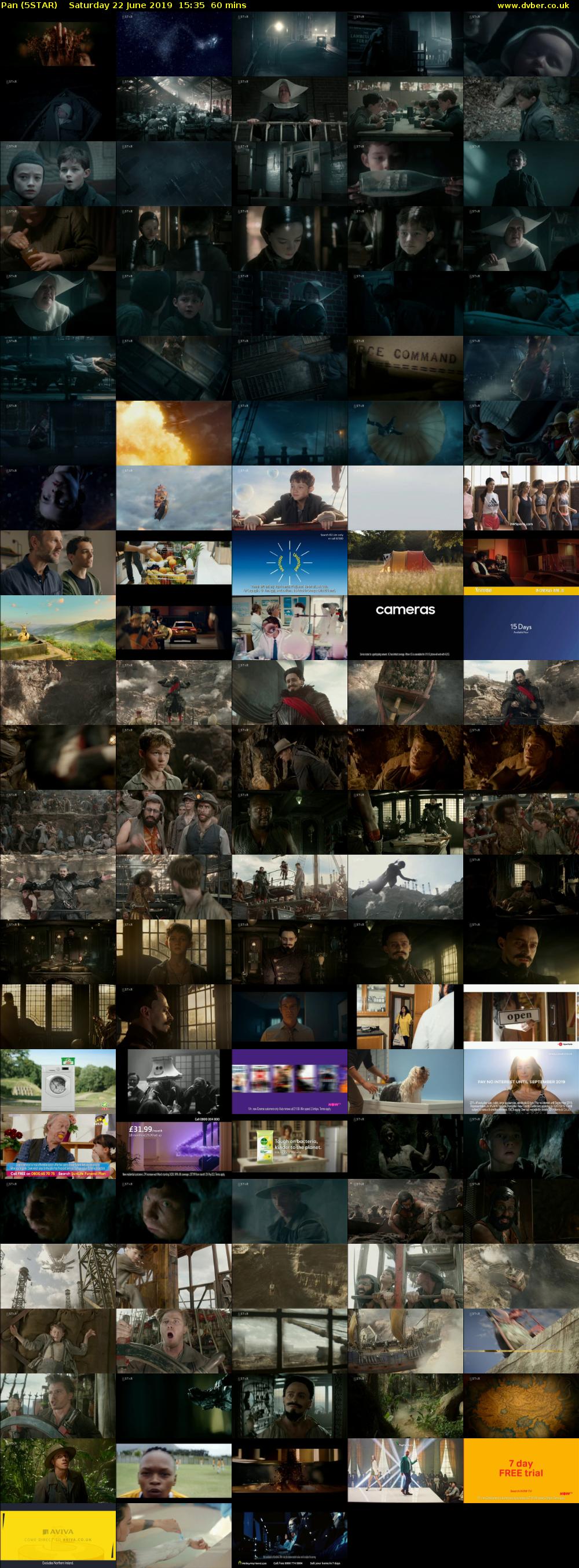 Pan (5STAR) Saturday 22 June 2019 15:35 - 16:35