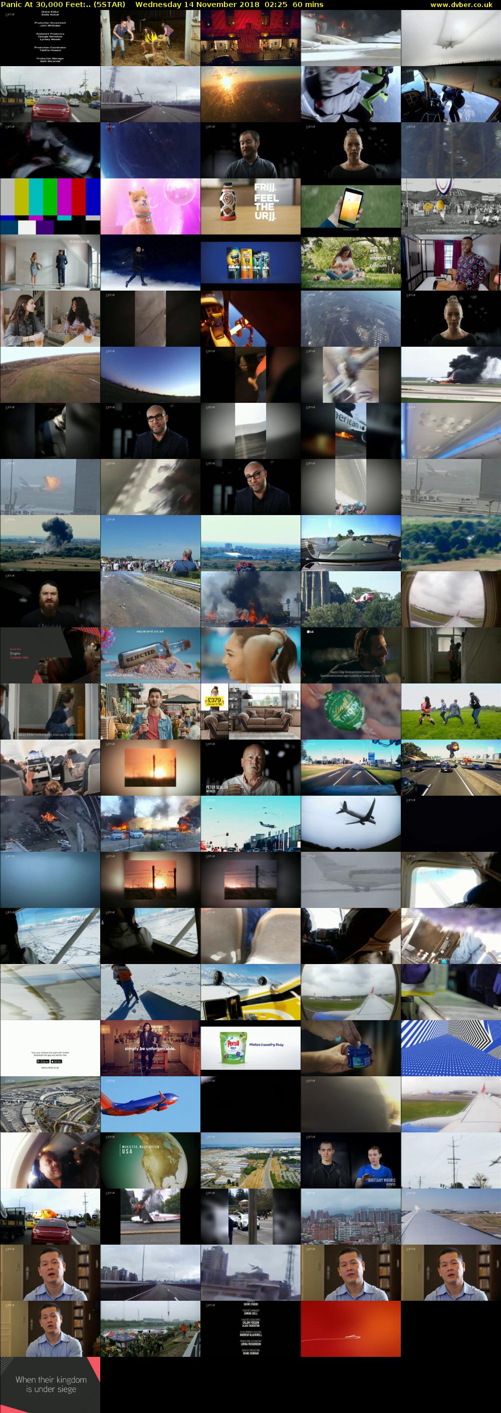 Panic At 30,000 Feet:.. (5STAR) Wednesday 14 November 2018 02:25 - 03:25