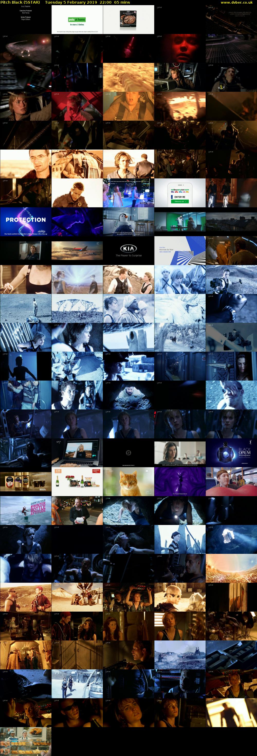 Pitch Black (5STAR) Tuesday 5 February 2019 22:00 - 23:05