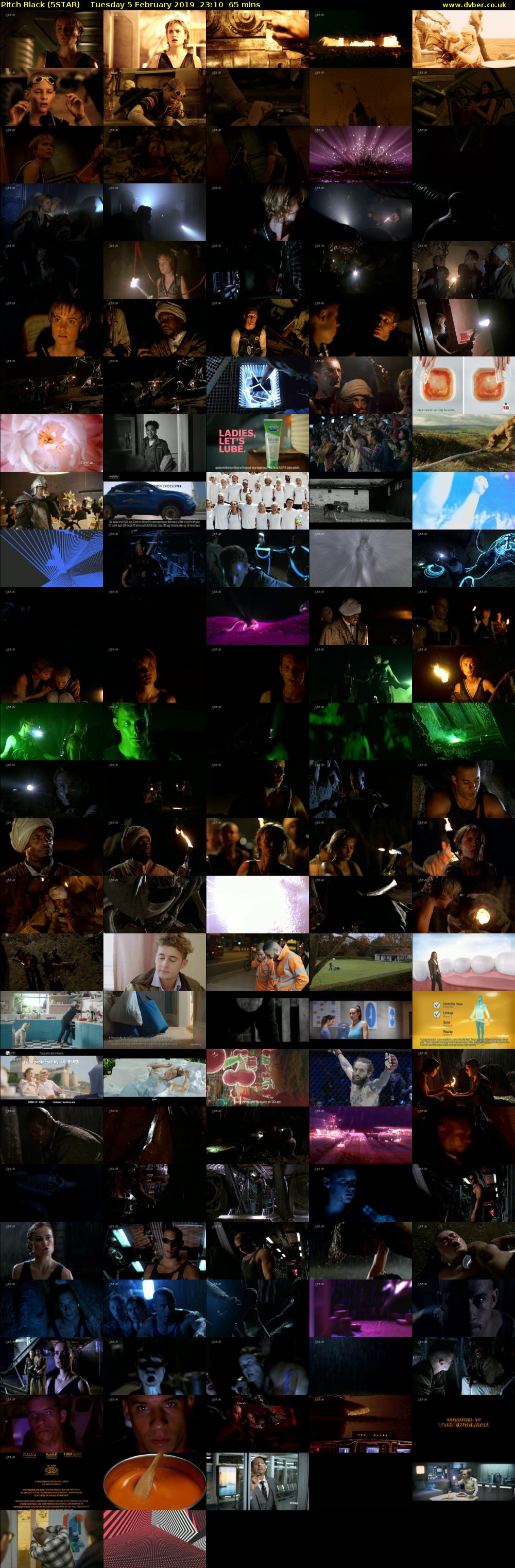 Pitch Black (5STAR) Tuesday 5 February 2019 23:10 - 00:15