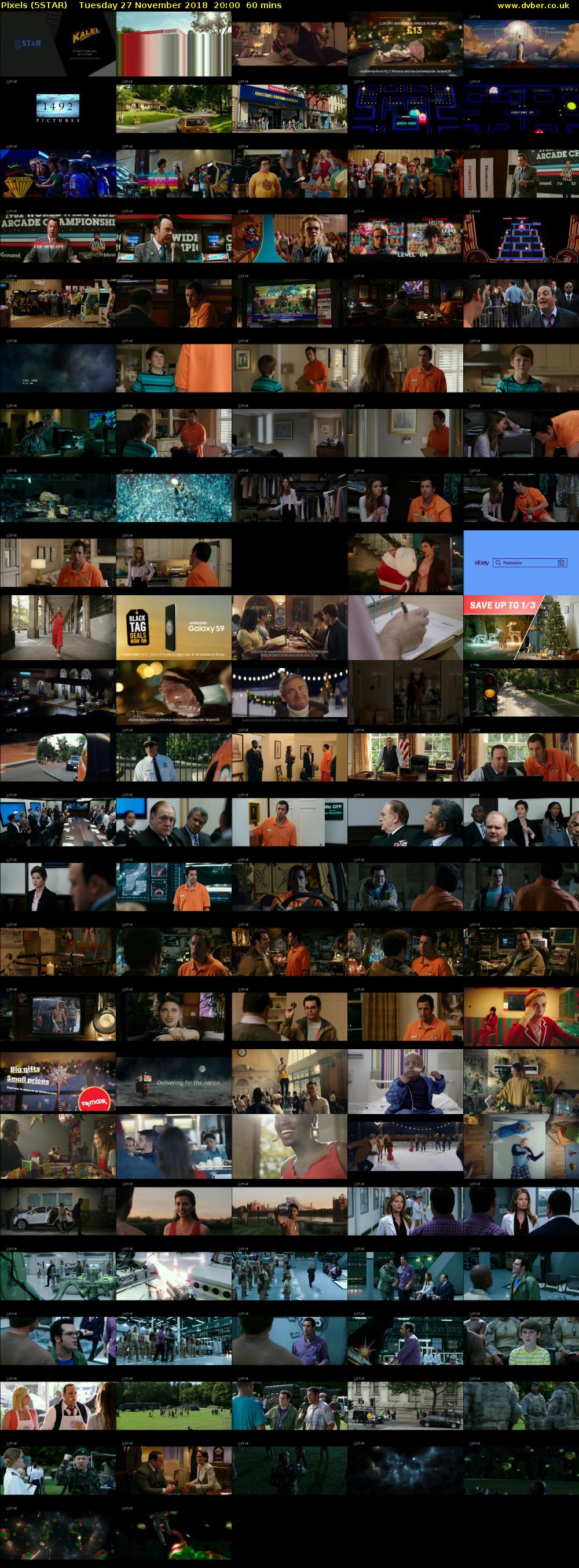 Pixels (5STAR) Tuesday 27 November 2018 20:00 - 21:00