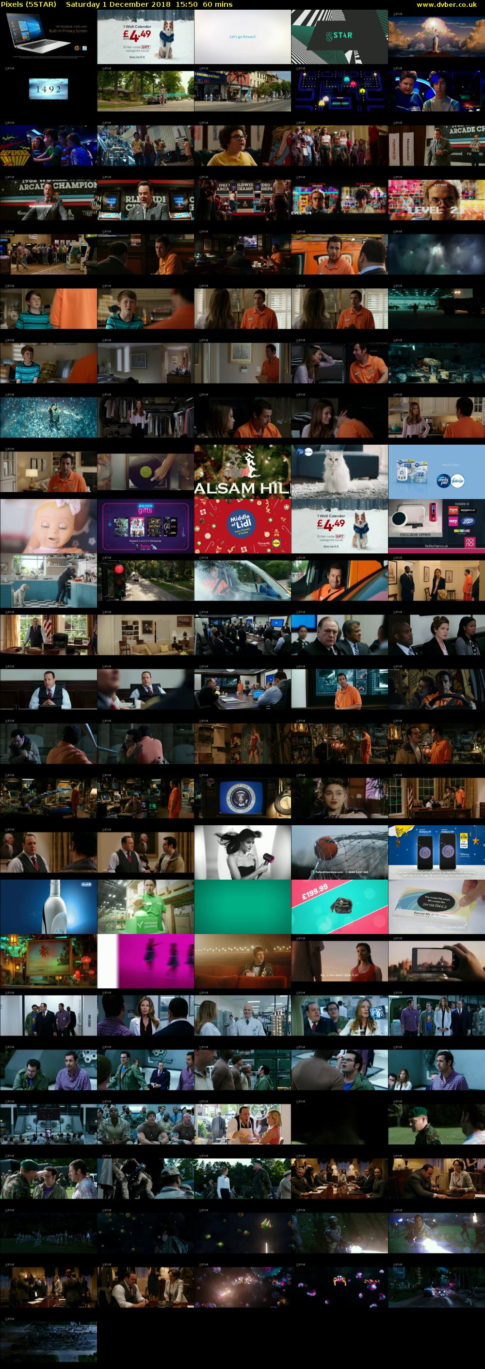 Pixels (5STAR) Saturday 1 December 2018 15:50 - 16:50