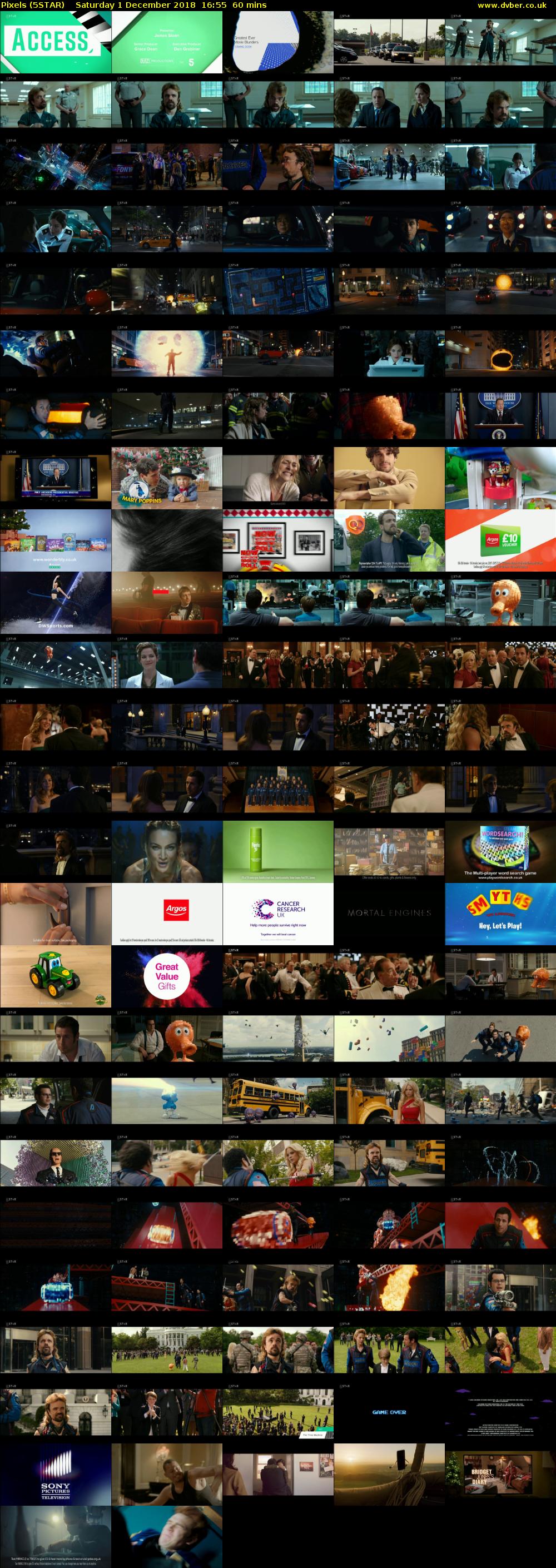 Pixels (5STAR) Saturday 1 December 2018 16:55 - 17:55