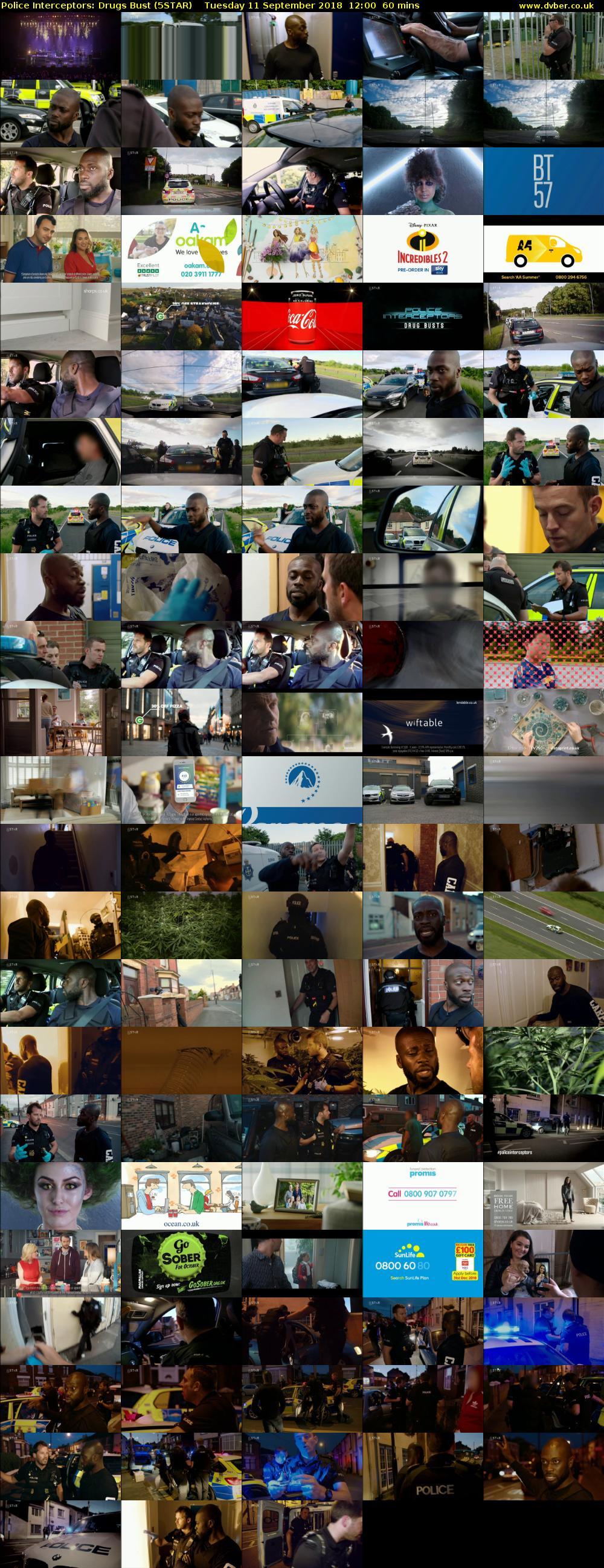Police Interceptors: Drugs Bust (5STAR) Tuesday 11 September 2018 12:00 - 13:00