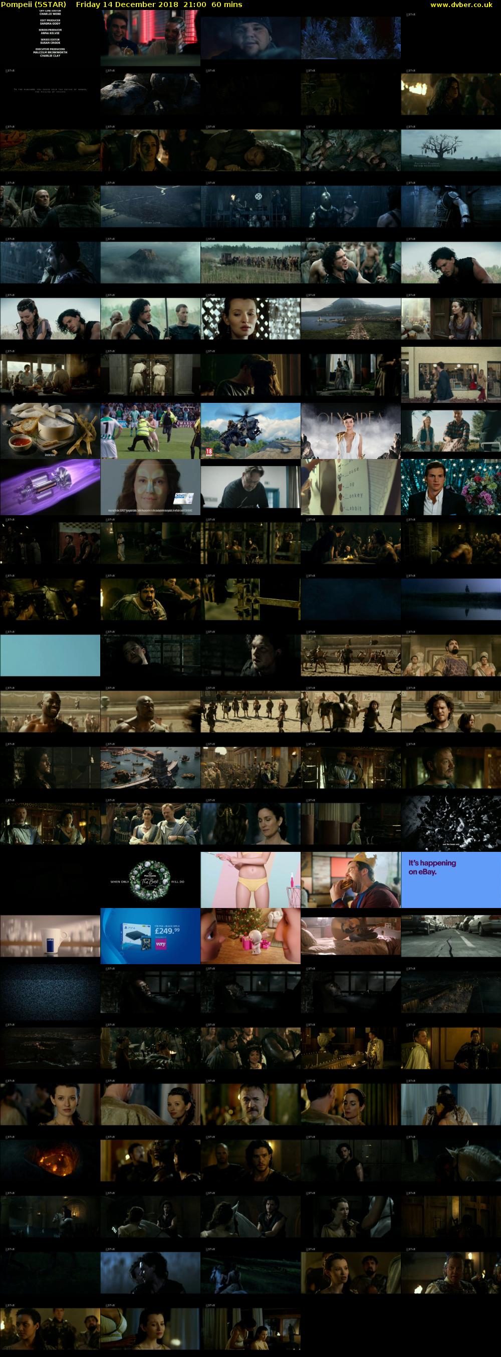 Pompeii (5STAR) Friday 14 December 2018 21:00 - 22:00