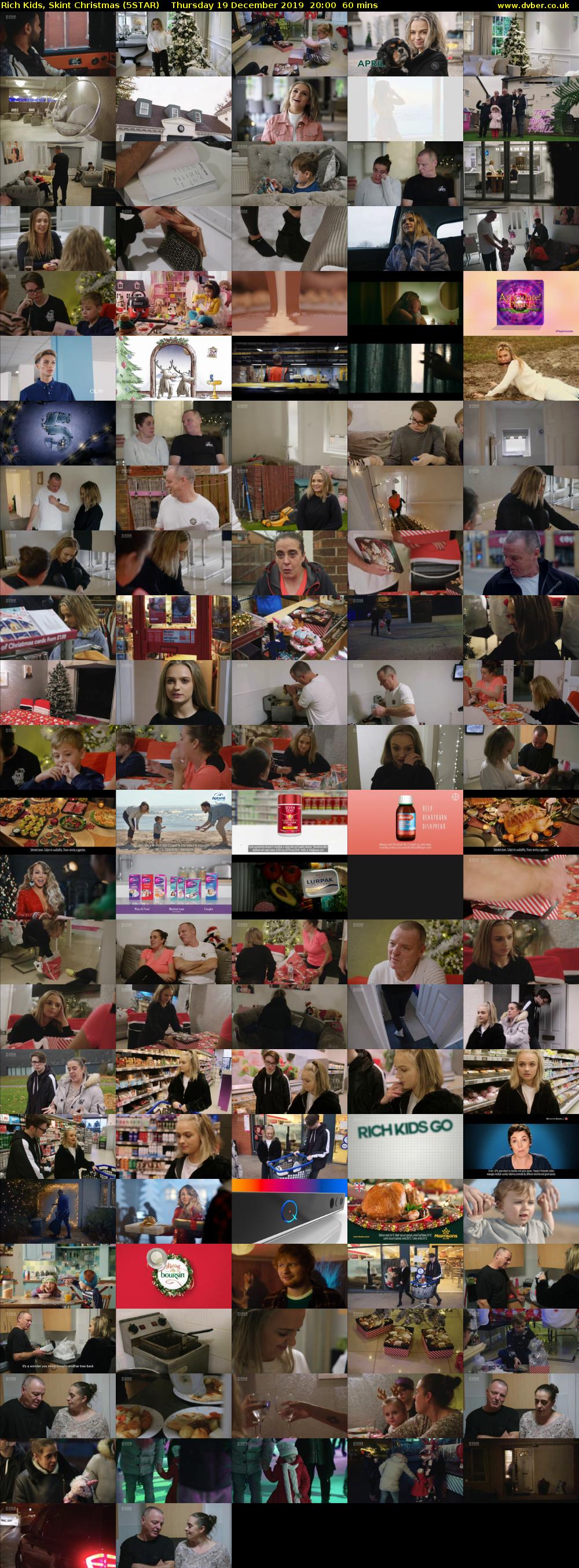 Rich Kids, Skint Christmas (5STAR) Thursday 19 December 2019 20:00 - 21:00
