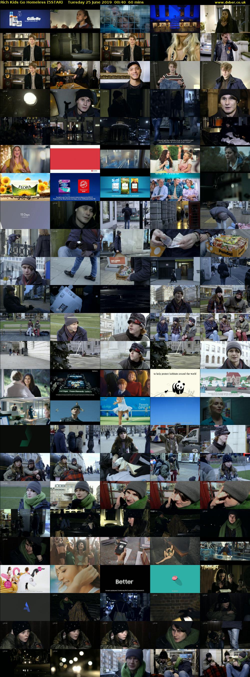 Rich Kids Go Homeless (5STAR) Tuesday 25 June 2019 00:40 - 01:40