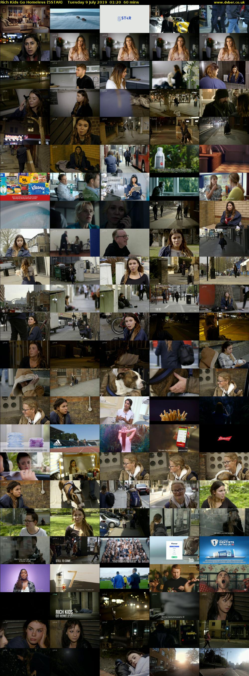Rich Kids Go Homeless (5STAR) Tuesday 9 July 2019 01:20 - 02:20