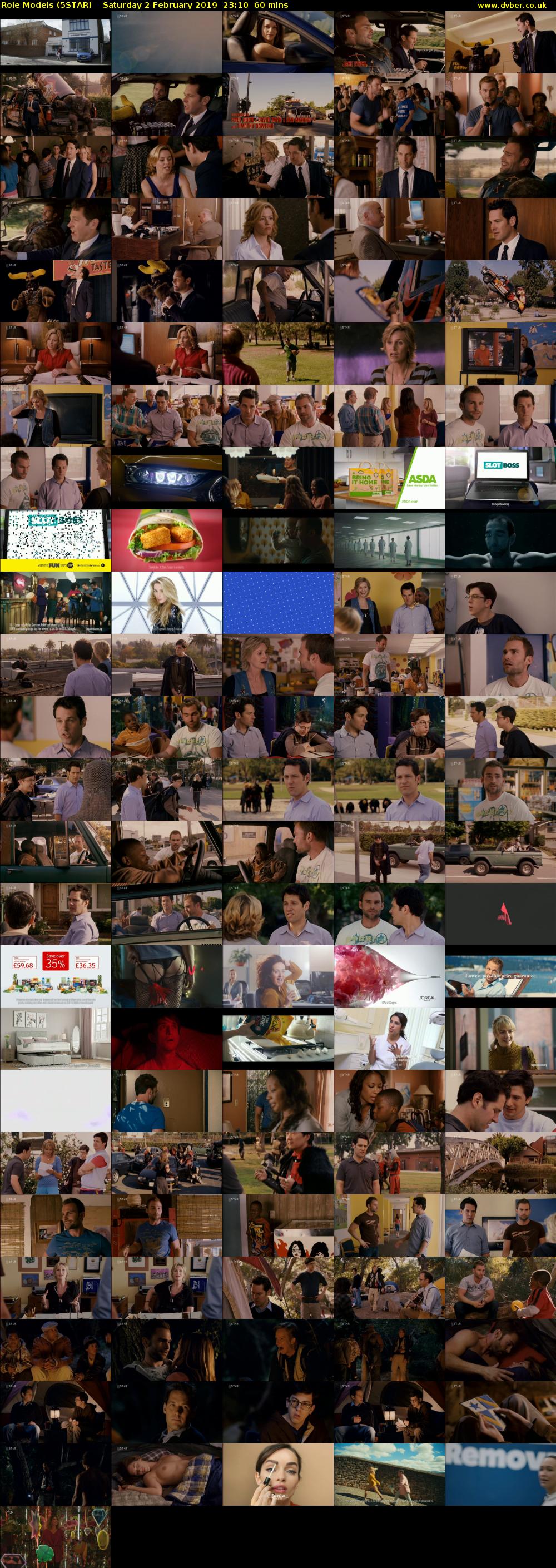 Role Models (5STAR) Saturday 2 February 2019 23:10 - 00:10