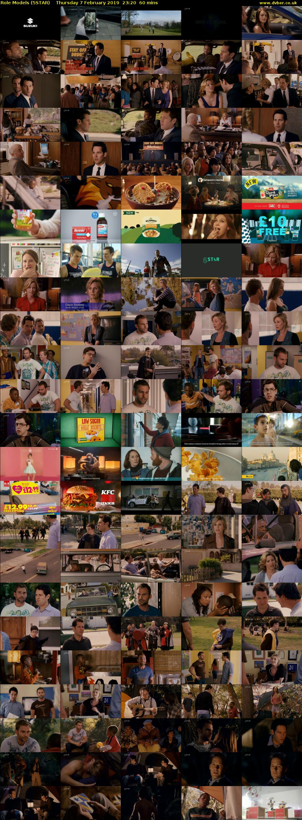 Role Models (5STAR) Thursday 7 February 2019 23:20 - 00:20