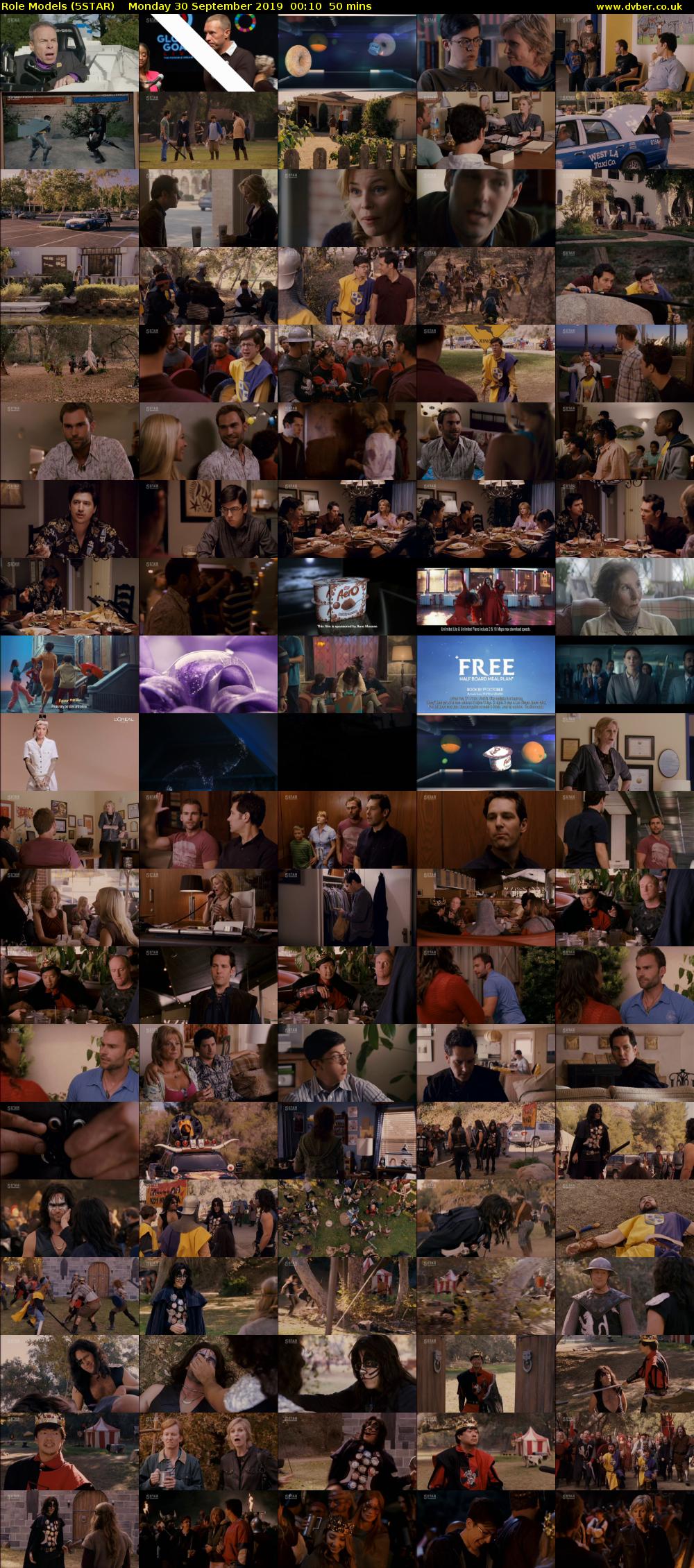 Role Models (5STAR) Monday 30 September 2019 00:10 - 01:00