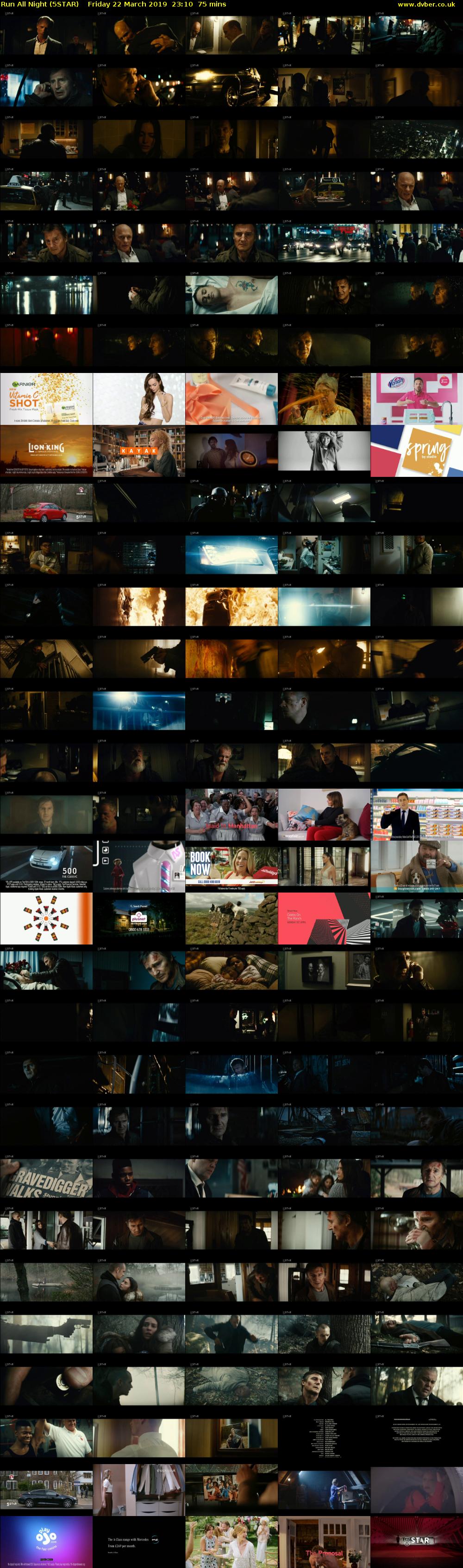 Run All Night (5STAR) Friday 22 March 2019 23:10 - 00:25