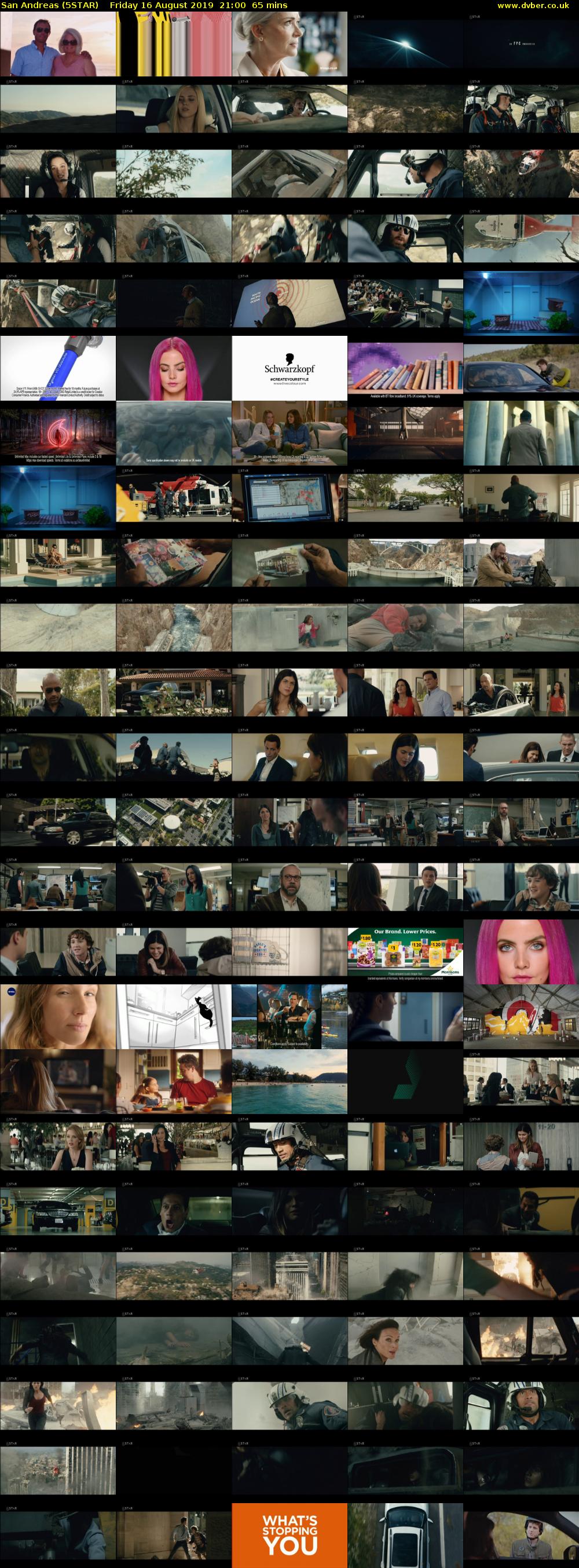 San Andreas (5STAR) Friday 16 August 2019 21:00 - 22:05